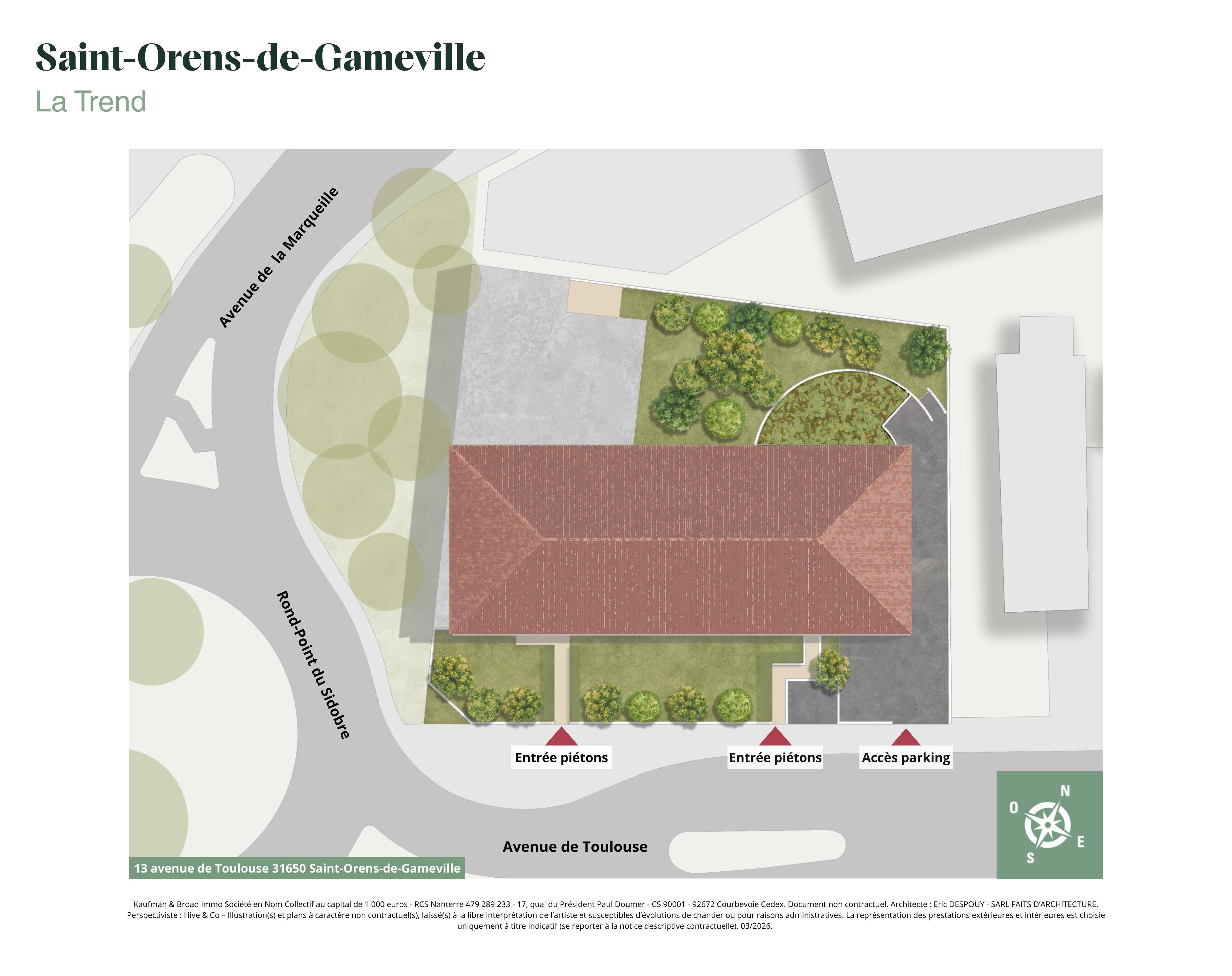 Appartement à Saint-Orens-de-Gameville 31650 image 2