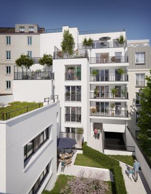 Programme immobilier neuf 93260 Lilas Villa neuve Les Lilas 12280