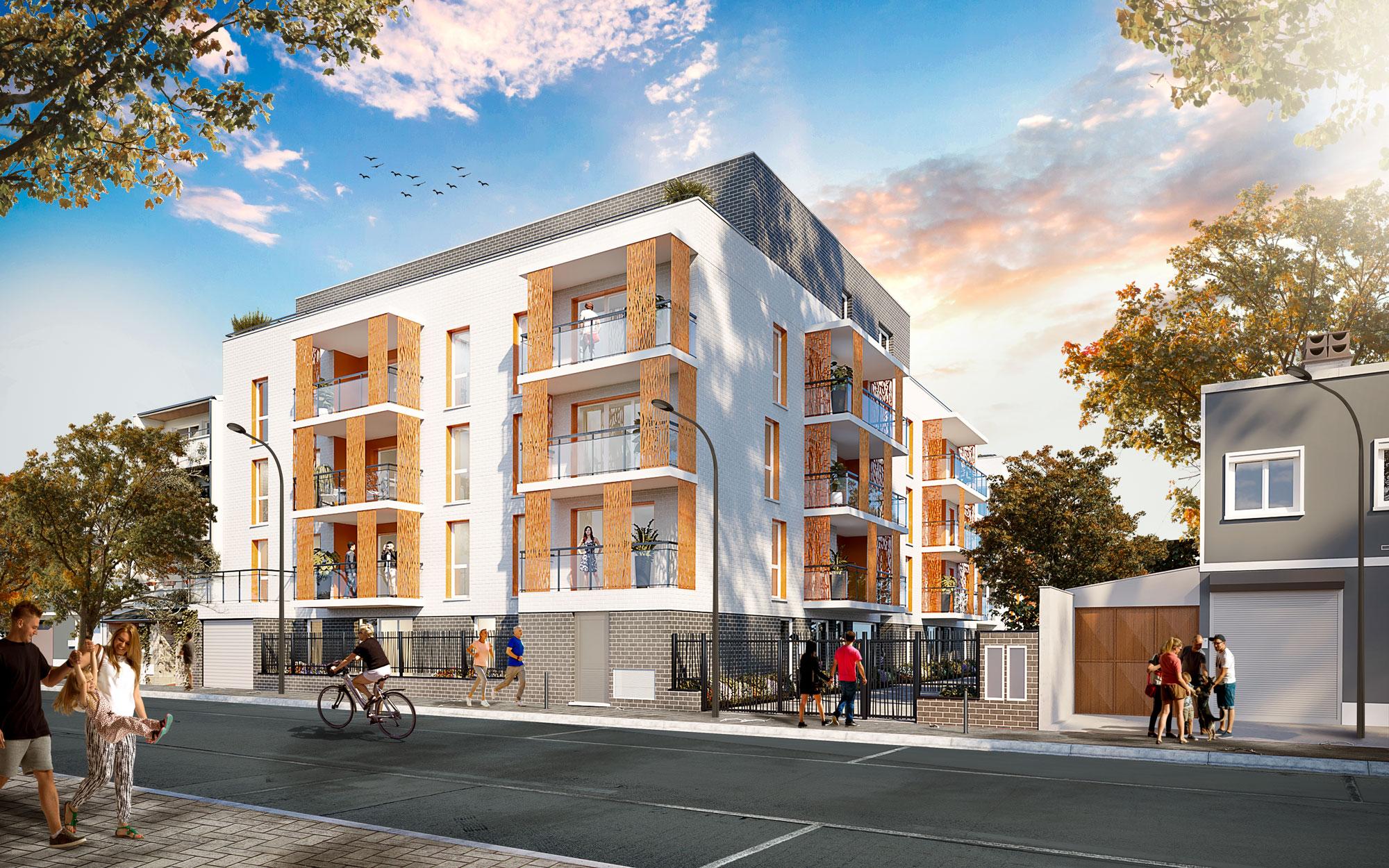 Programme immobilier neuf 93300 Aubervilliers AUB-16955