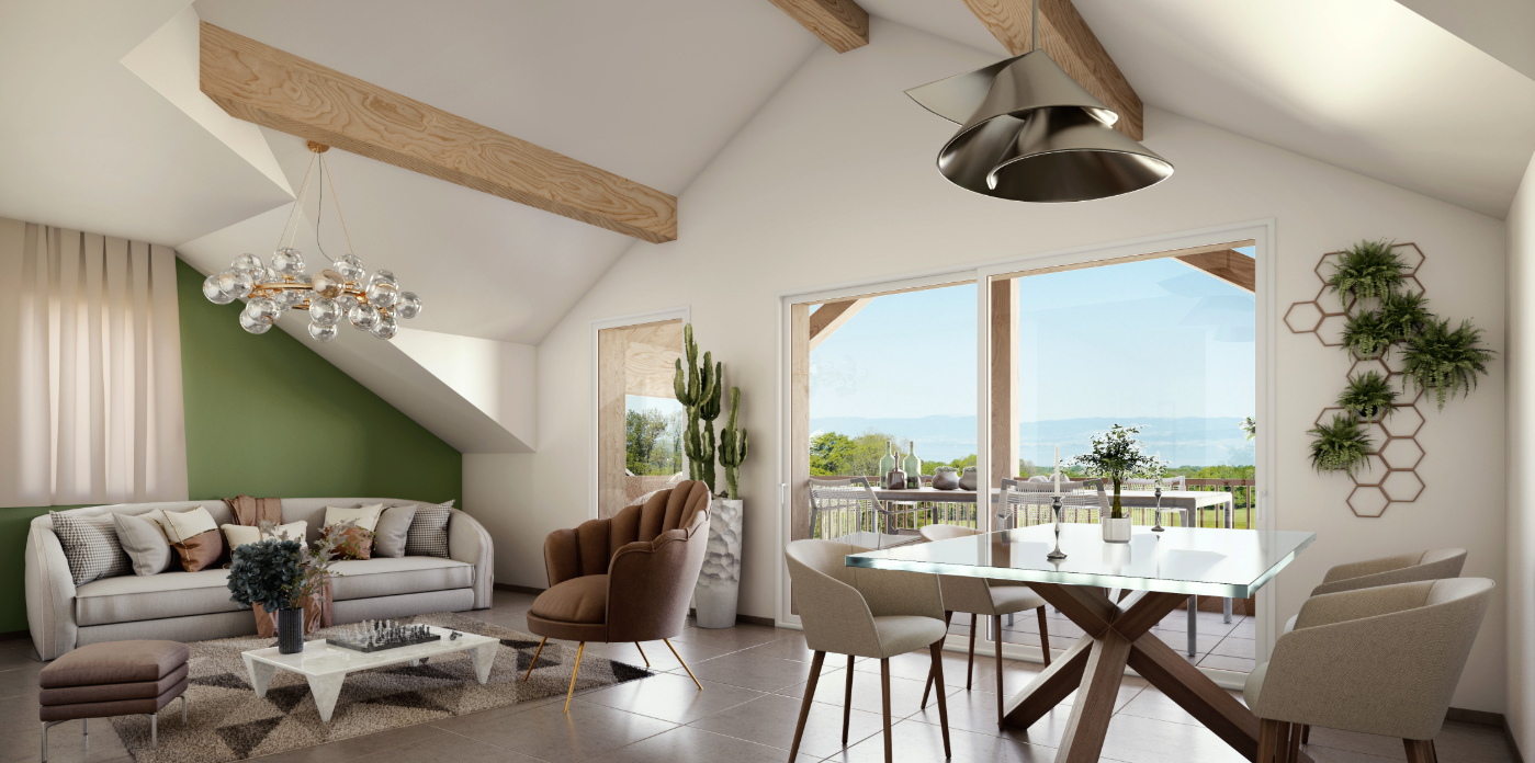 Programme immobilier neuf 74500 Féternes Programme neuf à Féternes 11350