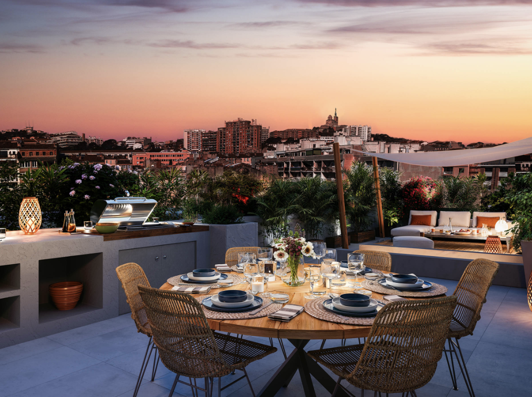 Programme immobilier neuf 13008 Marseille 08 Appartements neufs à Marseille 8eme - MAR-11352