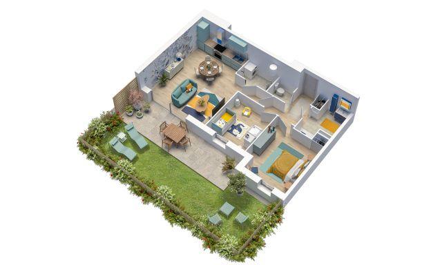 Appartement à Caudan 56850 image 3
