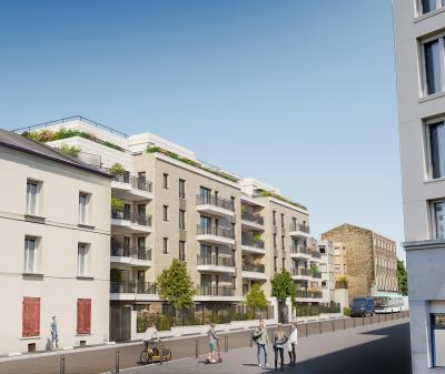 Programme immobilier neuf 93300 Aubervilliers Immobilier neuf Aubervilliers 5143