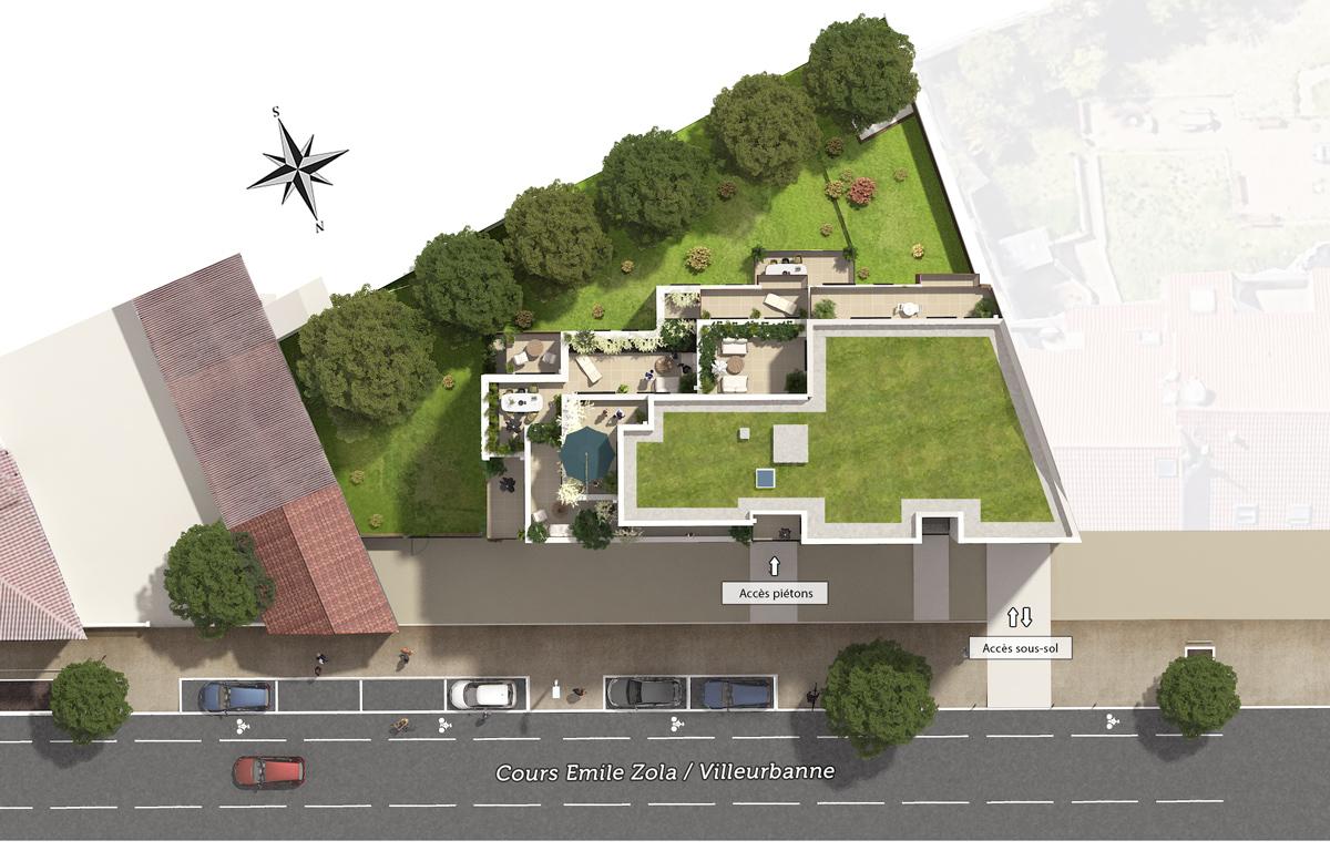 Appartement à Villeurbanne 69100 image 2