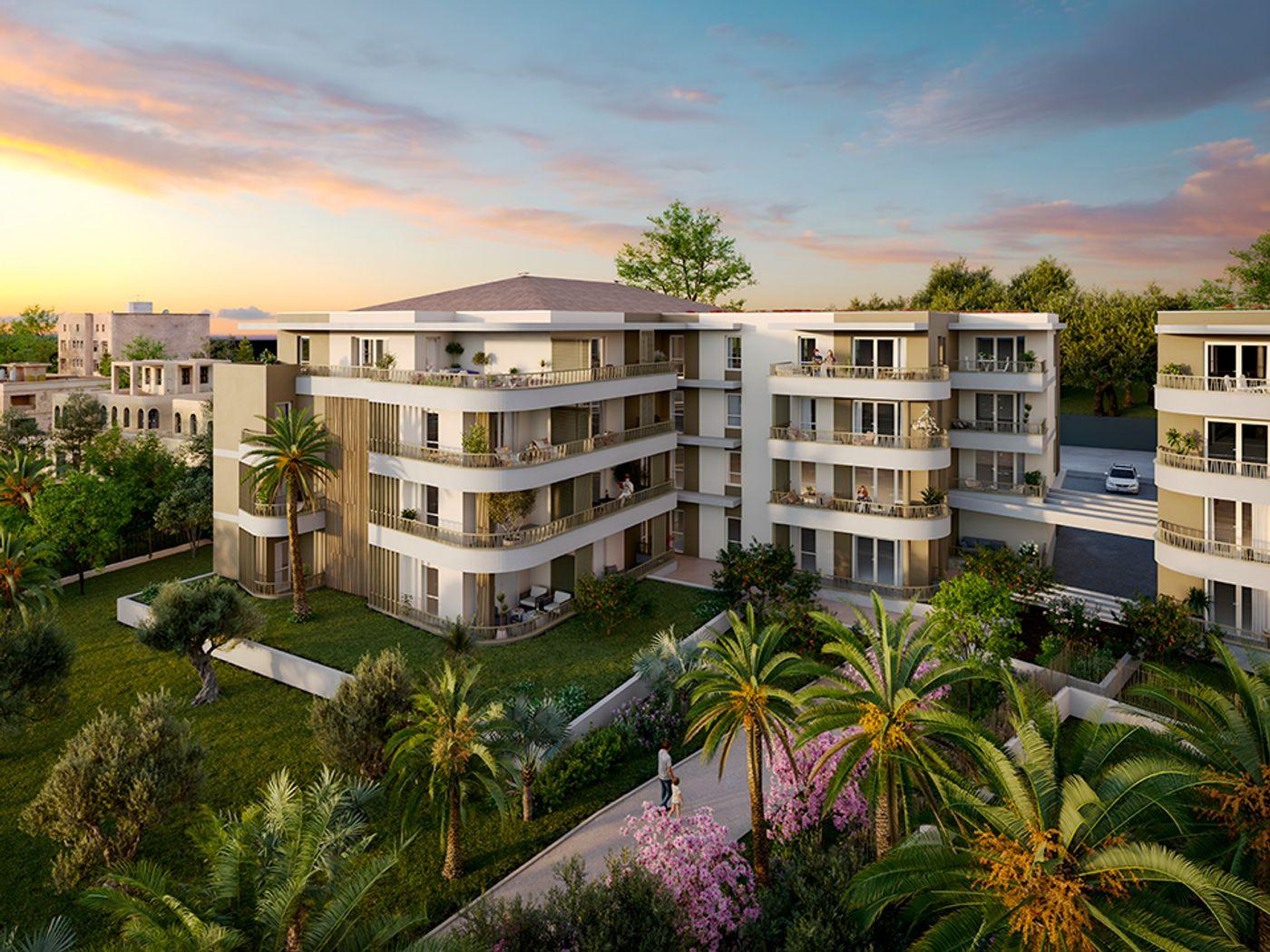 Programme immobilier neuf 06800 Cagnes-sur-Mer Appartement neuf cagnes sur mer 11341