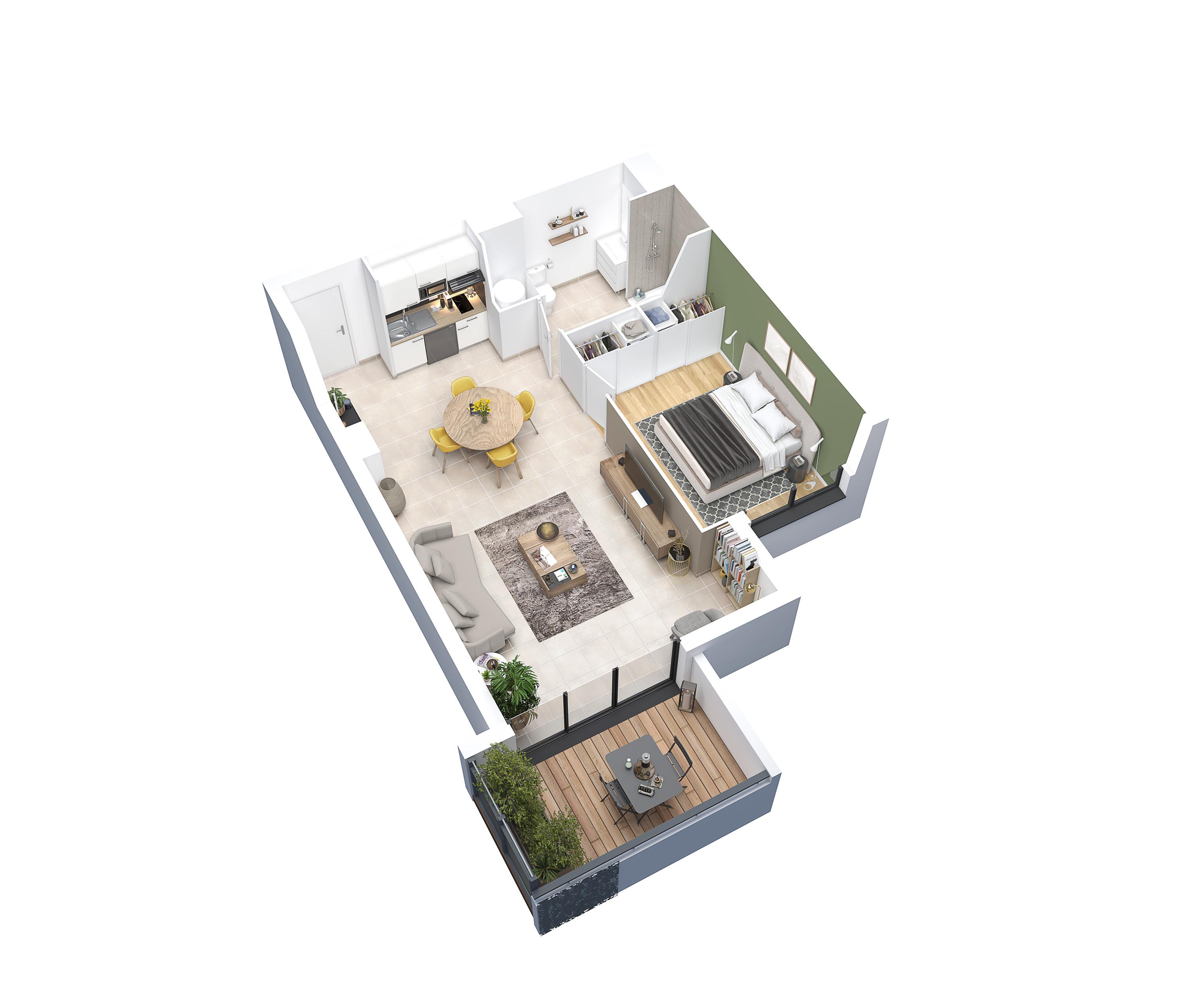 Appartement à Toulouse 31500 image 4