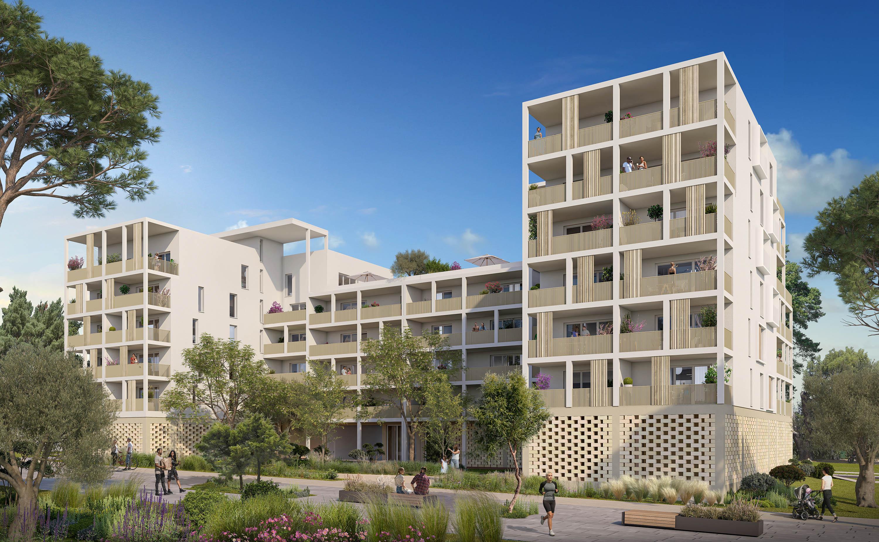 Programme immobilier neuf 34000 Montpellier Appartements neufs à Montpellier. - MON-14145