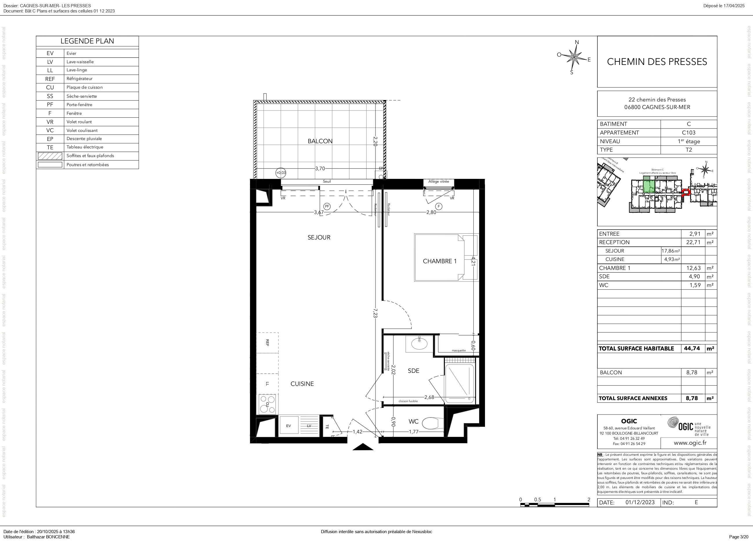 Appartement à Cagnes-sur-Mer 06800 image 2