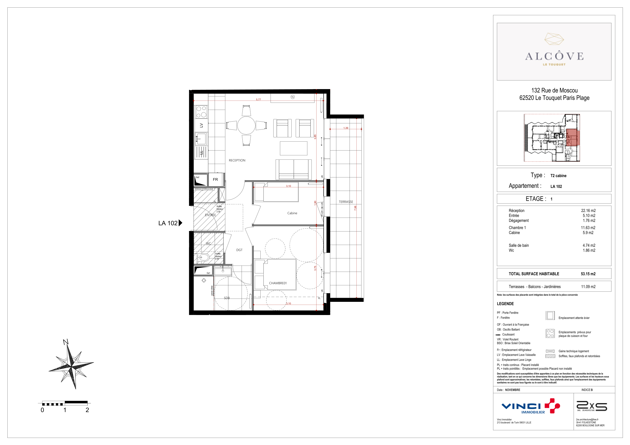 Appartement à Touquet-Paris-Plage 62520 image 10