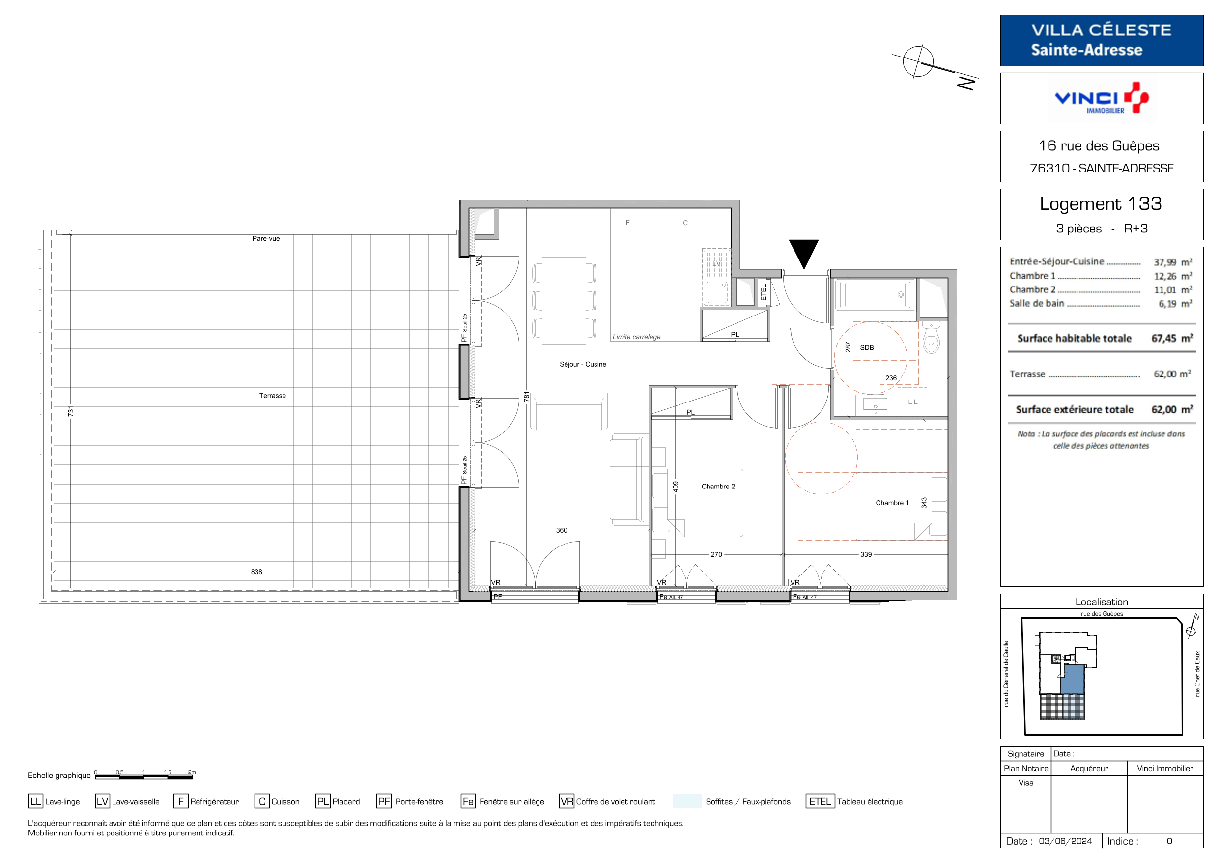 Appartement à Sainte-Adresse 76310 image 15