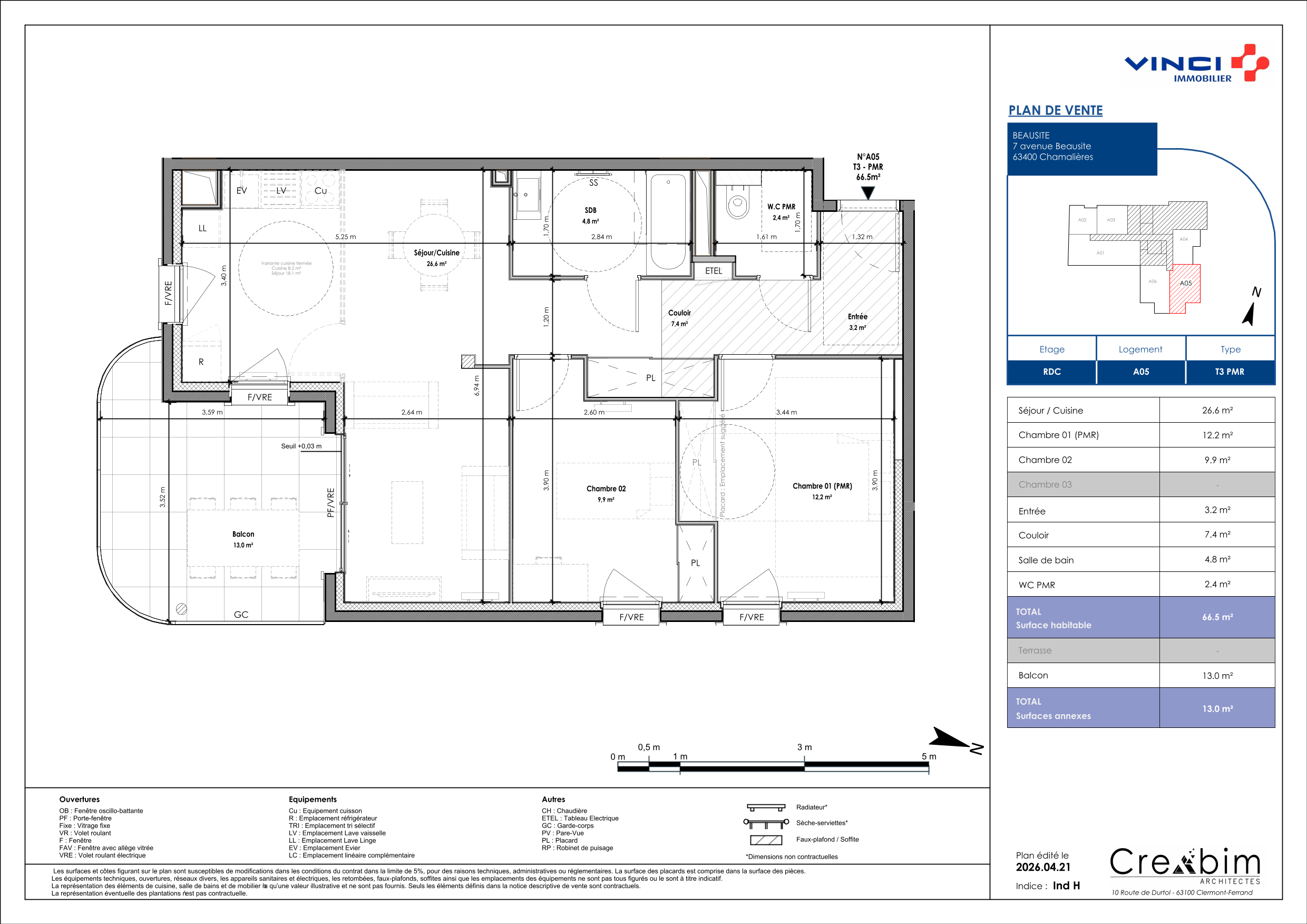 Appartement à Chamalières 63400 image 6