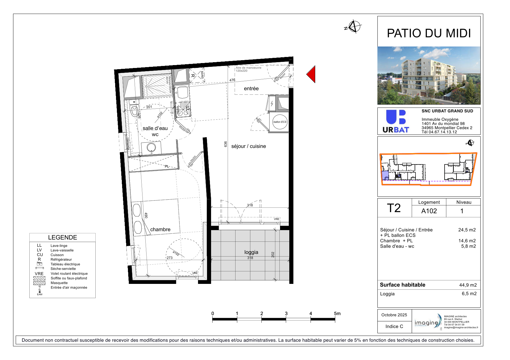 Appartement à Béziers 34500 image 5