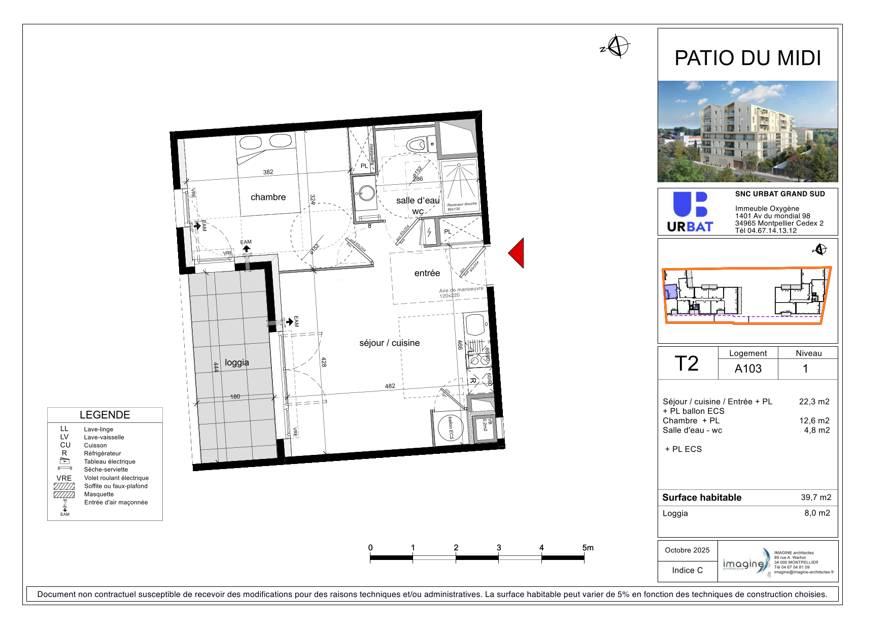 Appartement à Béziers 34500 image 6