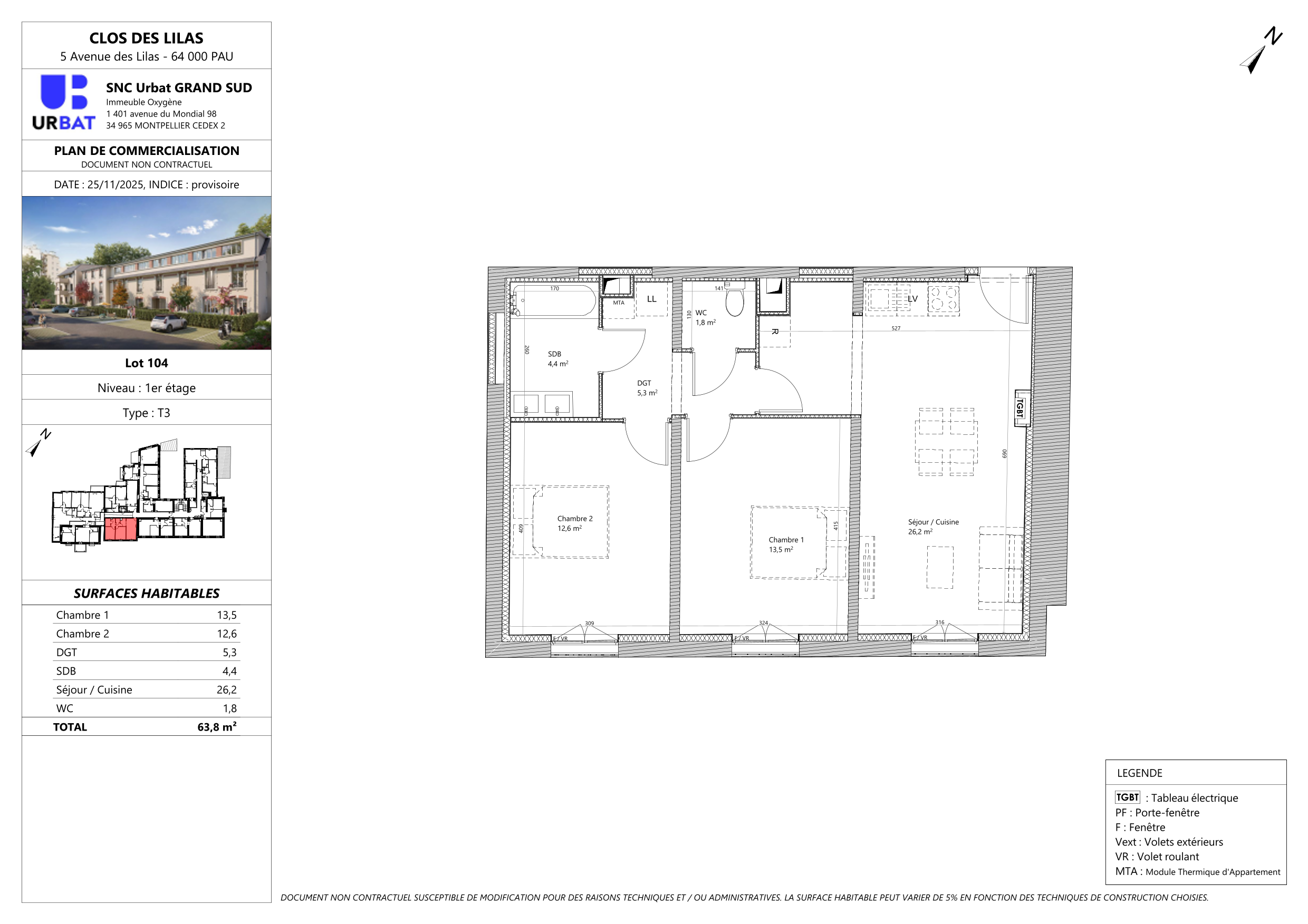 Appartement à Pau 64000 image 22