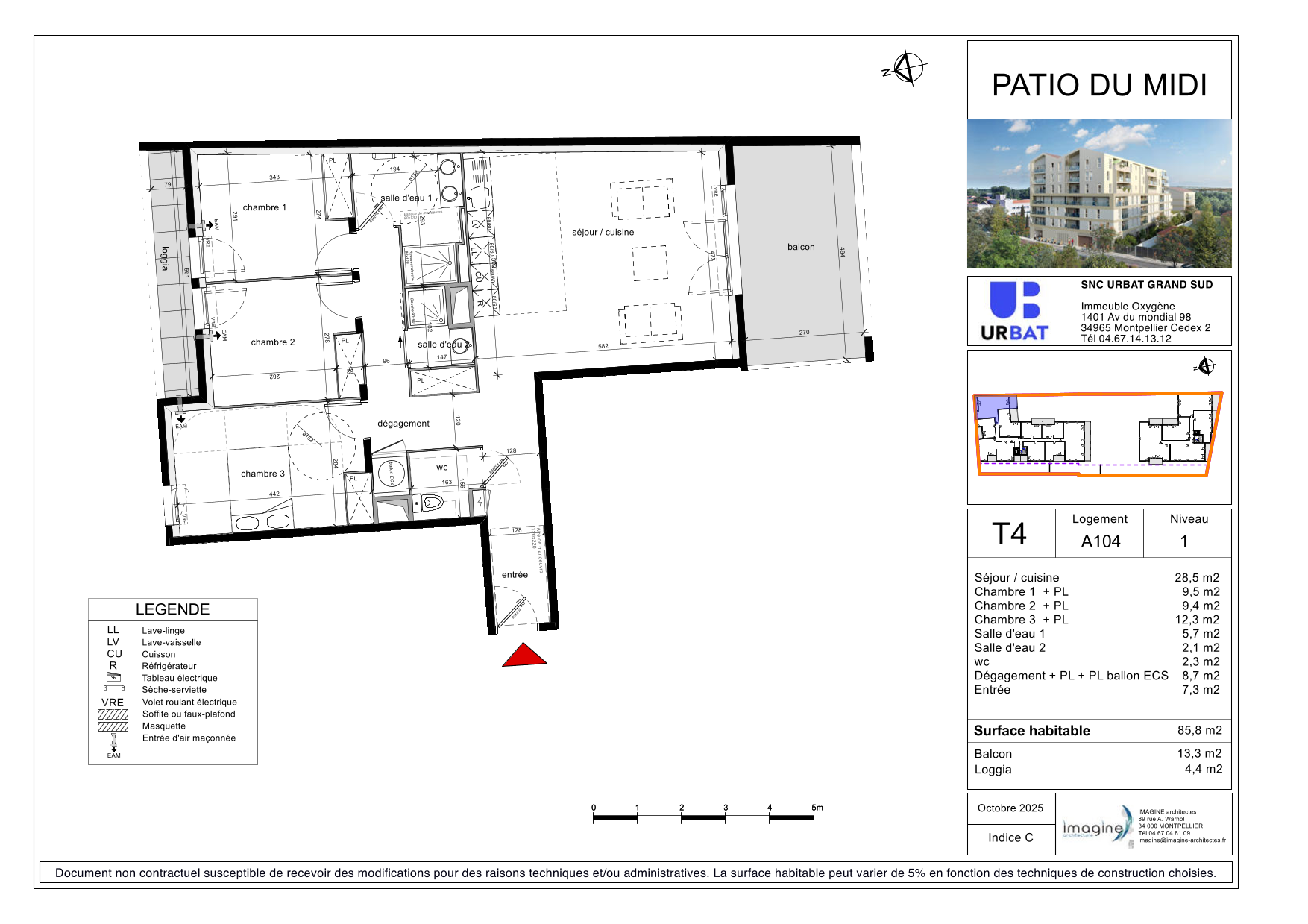 Appartement à Béziers 34500 image 7