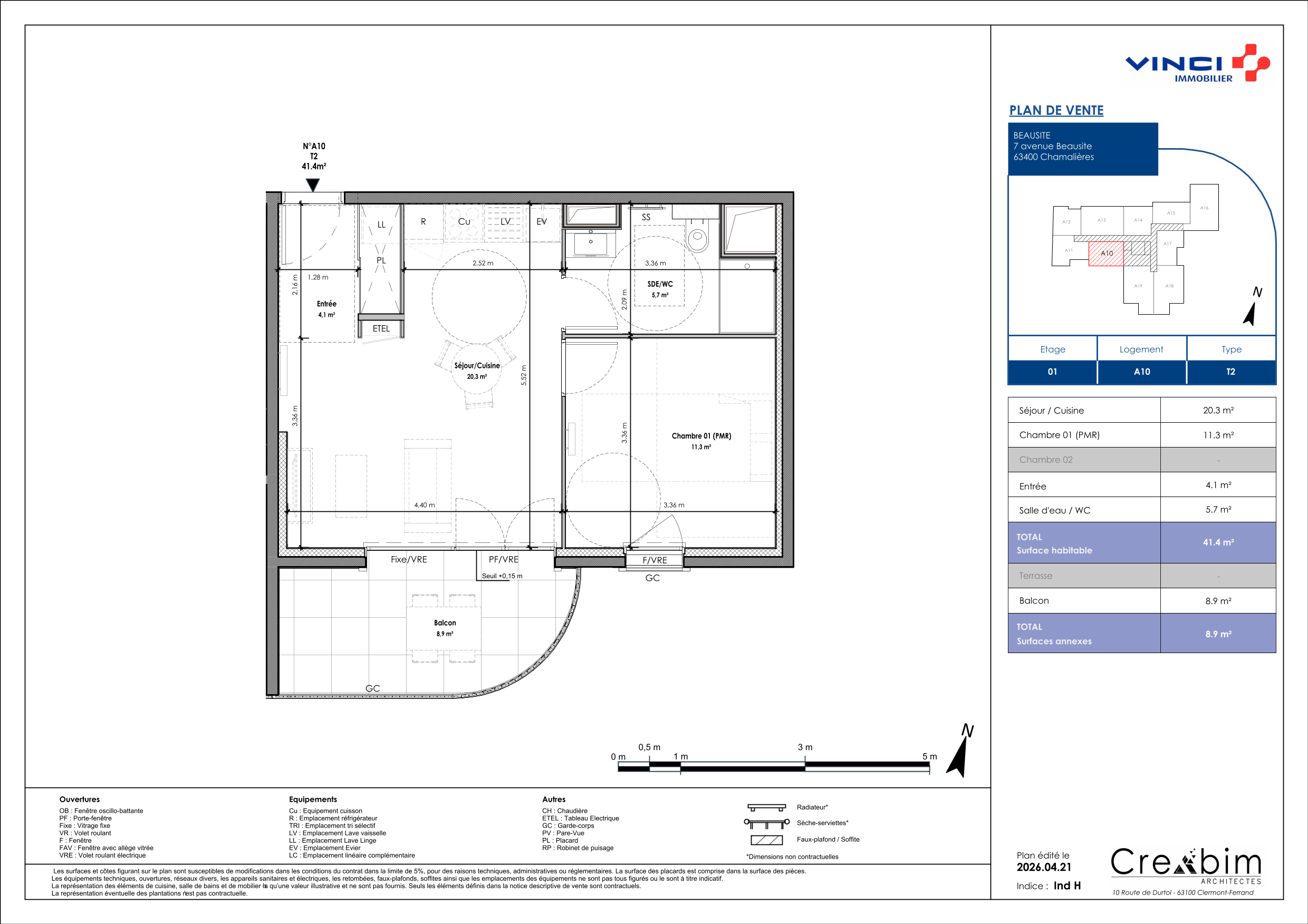 Appartement à Chamalières 63400 image 8