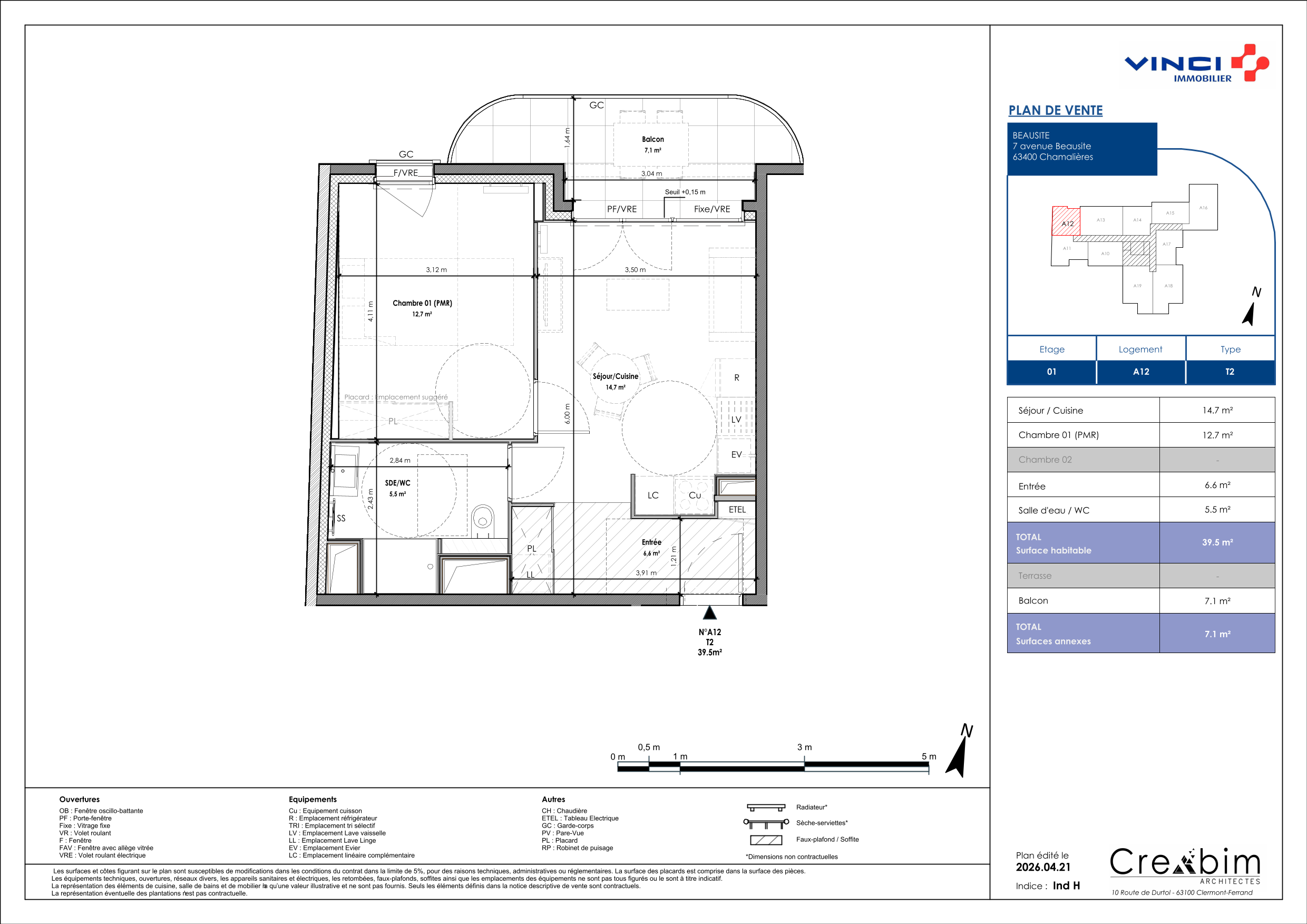 Appartement à Chamalières 63400 image 10