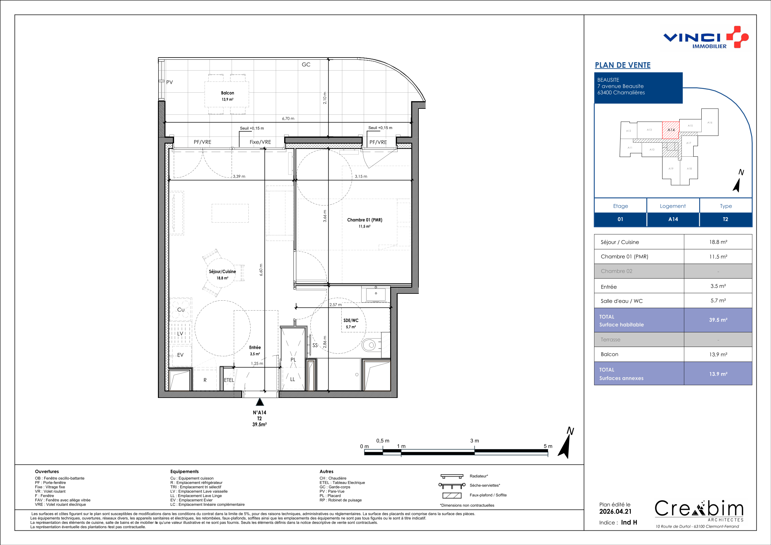 Appartement à Chamalières 63400 image 11