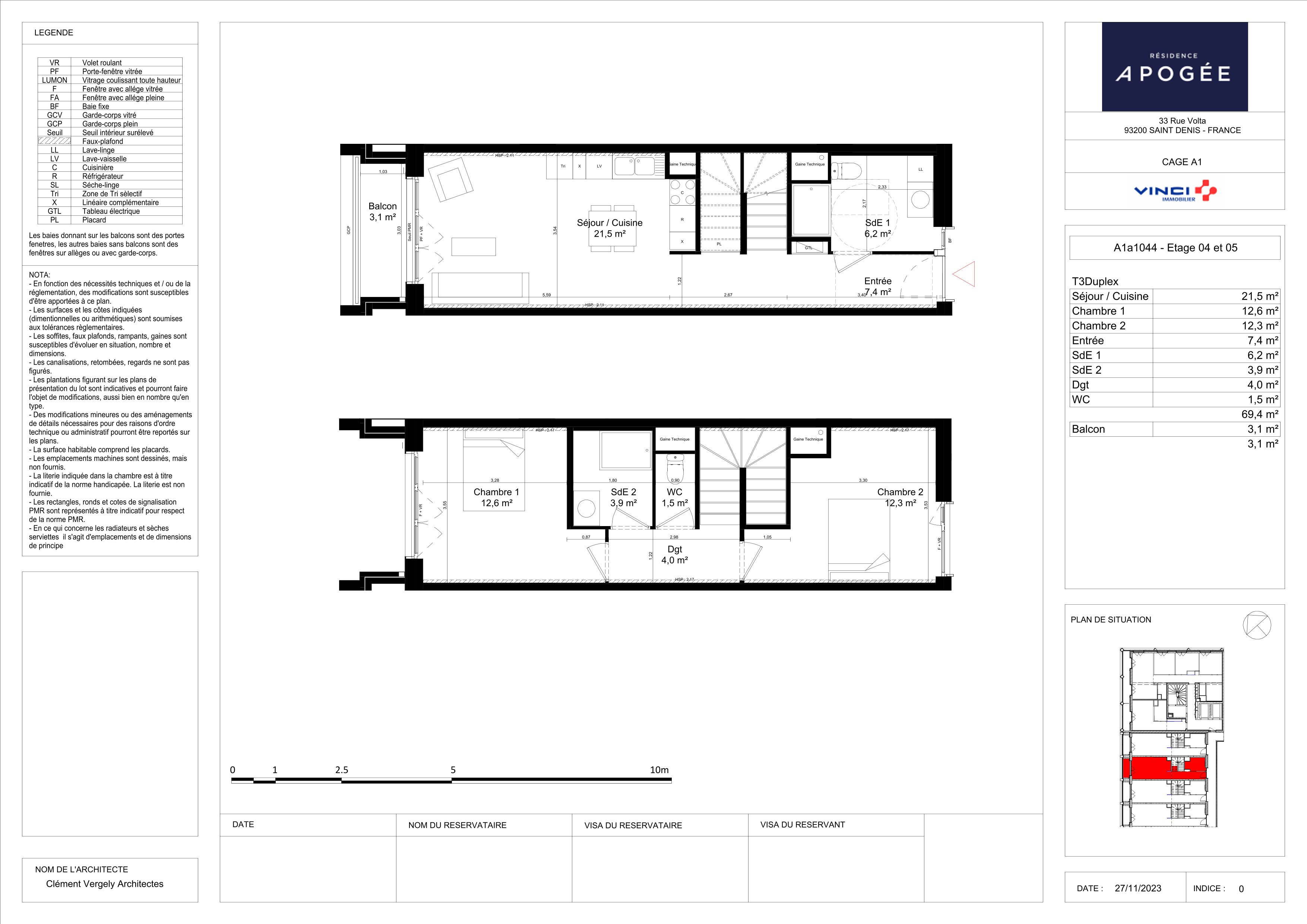 Appartement à Saint-Denis 93200 image 13