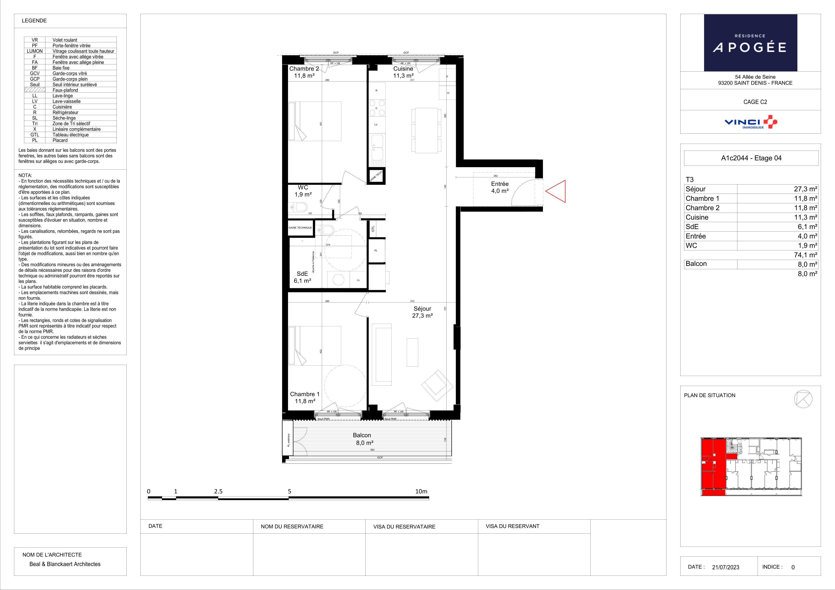 Appartement à Saint-Denis 93200 image 66