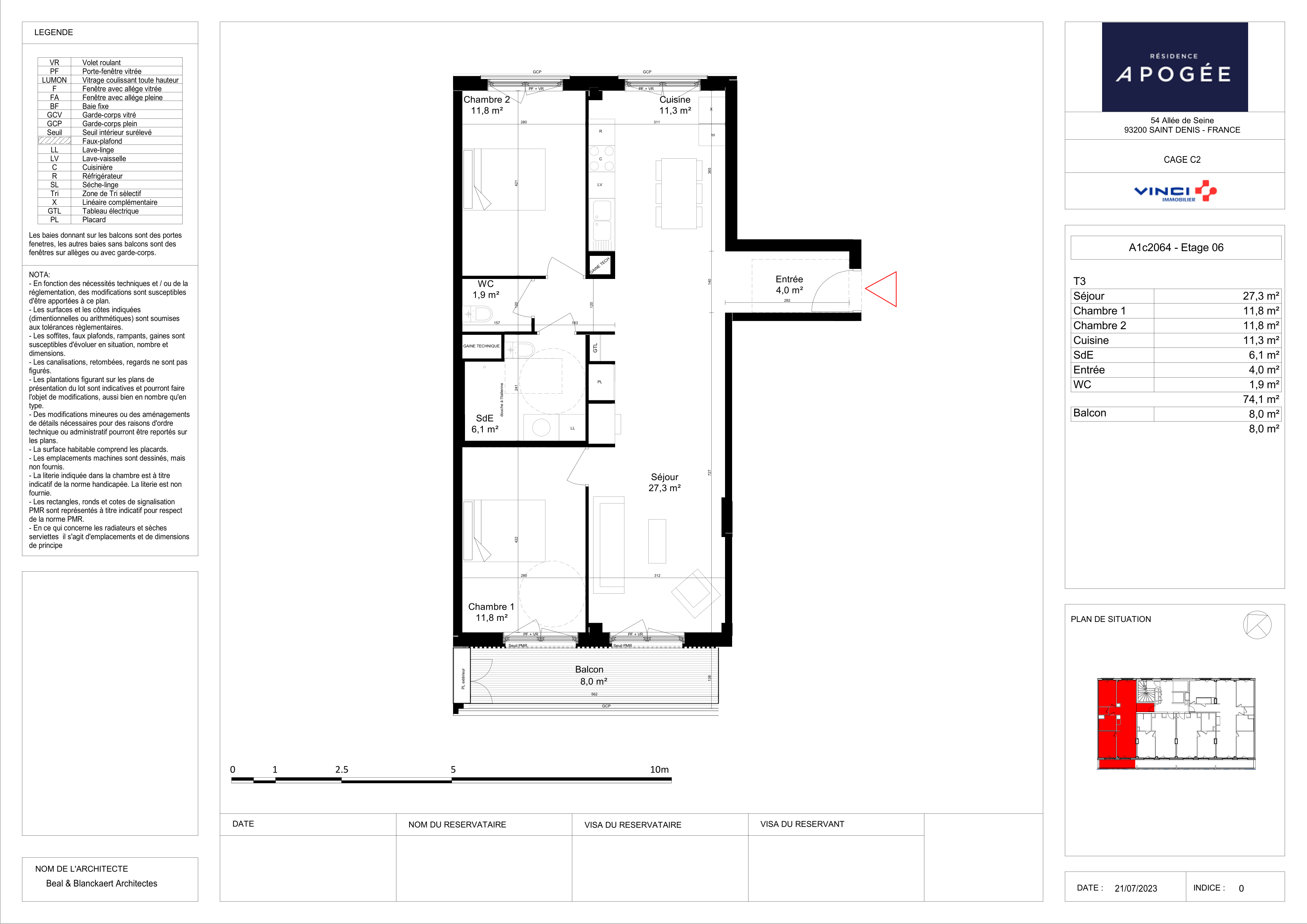 Appartement à Saint-Denis 93200 image 70