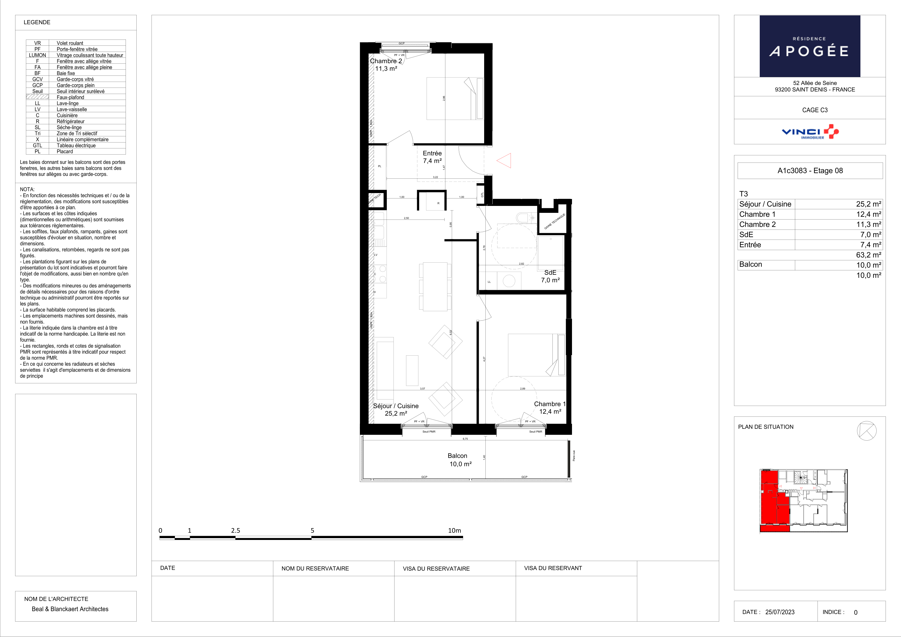 Appartement à Saint-Denis 93200 image 93