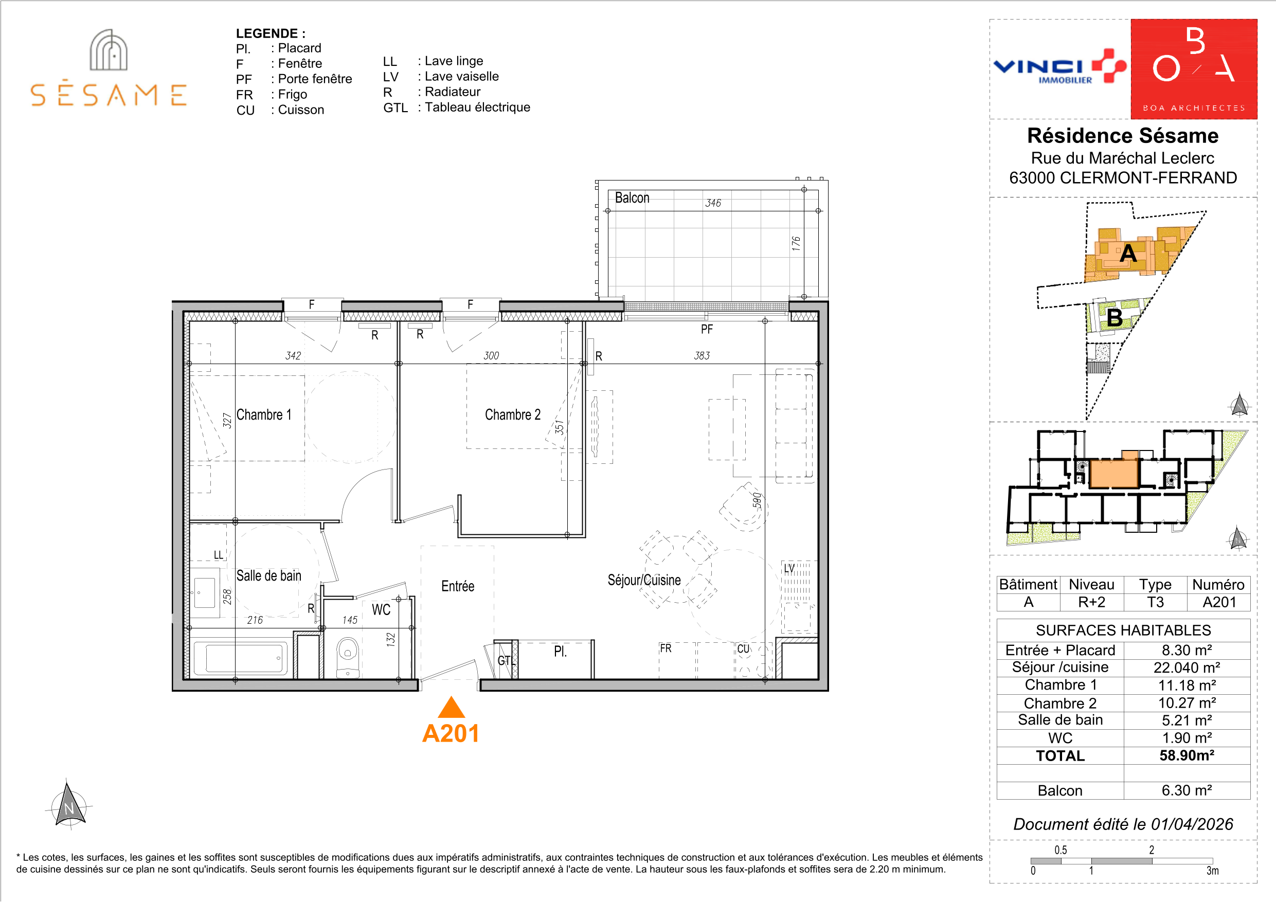 Appartement à Clermont-Ferrand 63000 image 14