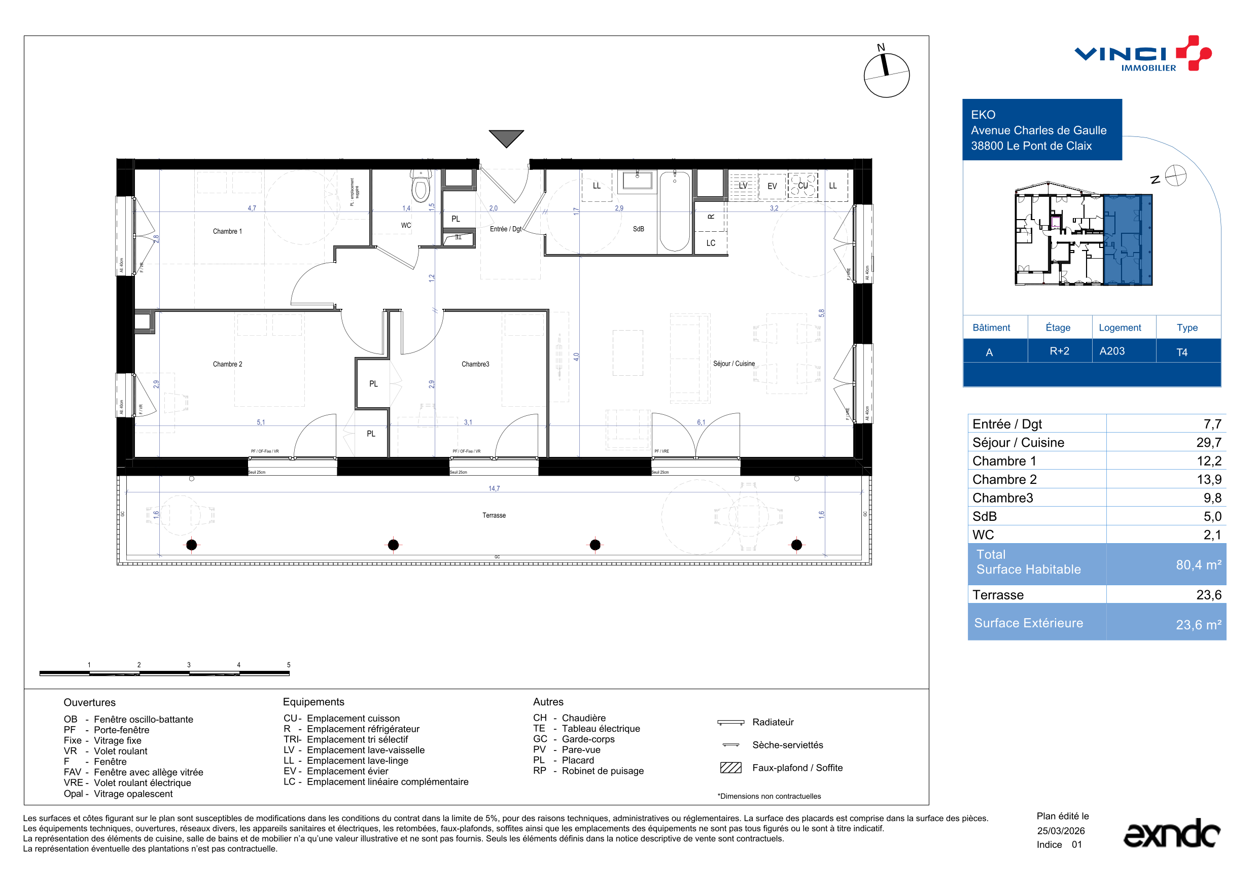 Appartement à Champagnier 38800 image 11