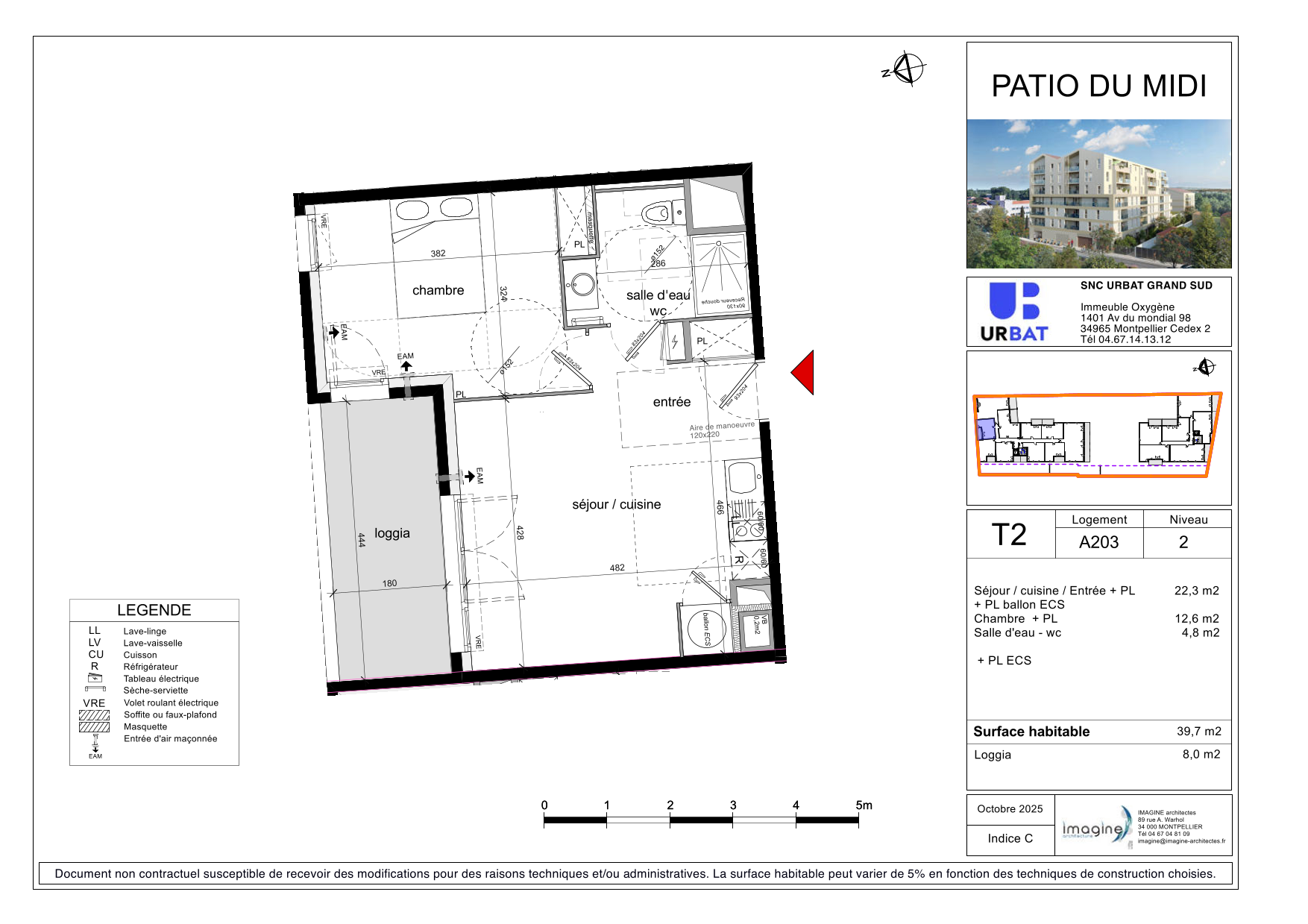 Appartement à Béziers 34500 image 16