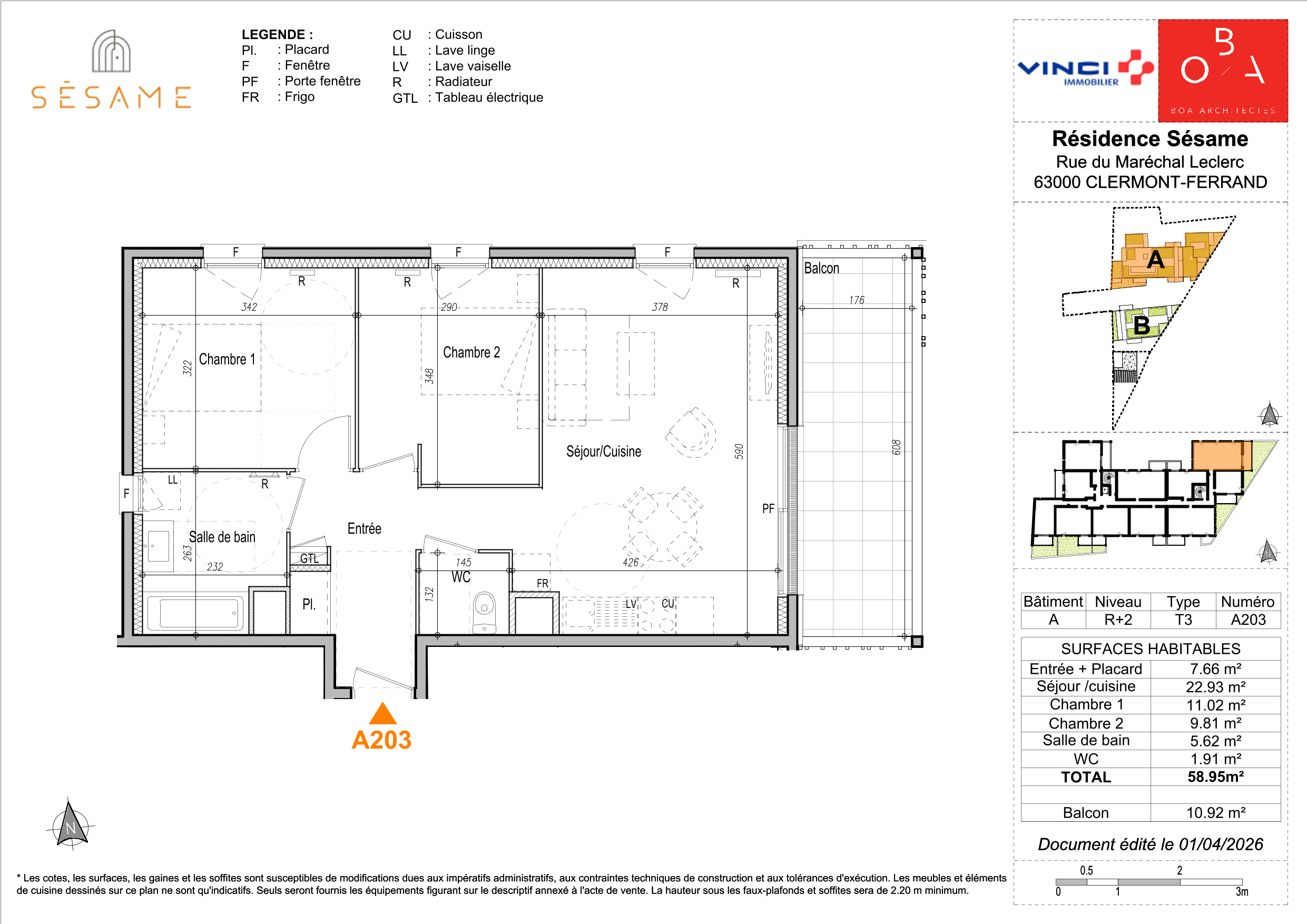 Appartement à Clermont-Ferrand 63000 image 16