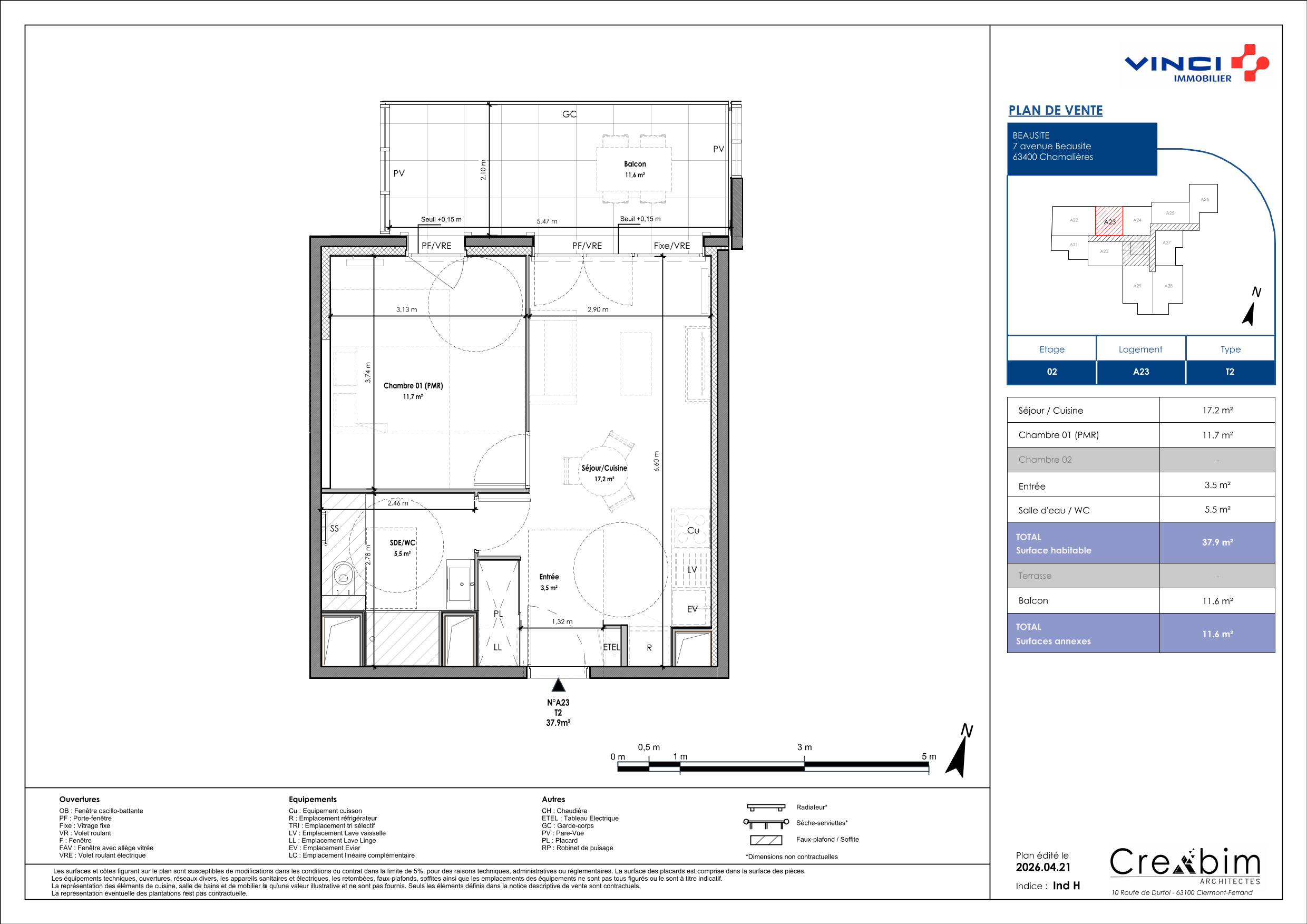 Appartement à Chamalières 63400 image 17