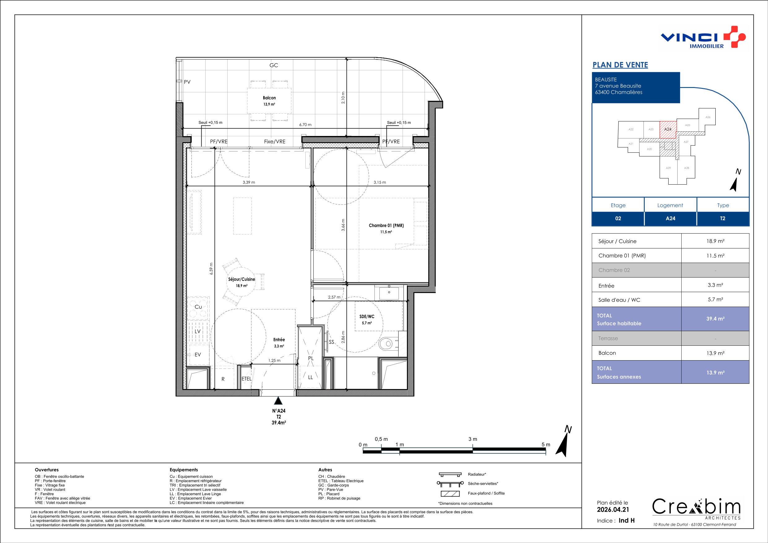Appartement à Chamalières 63400 image 18