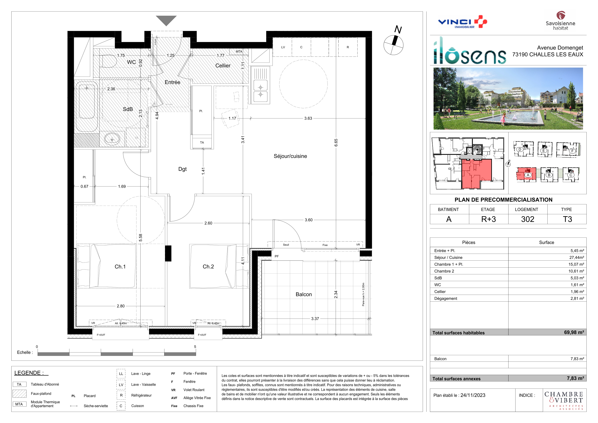 Appartement à Challes-les-Eaux 73190 image 9