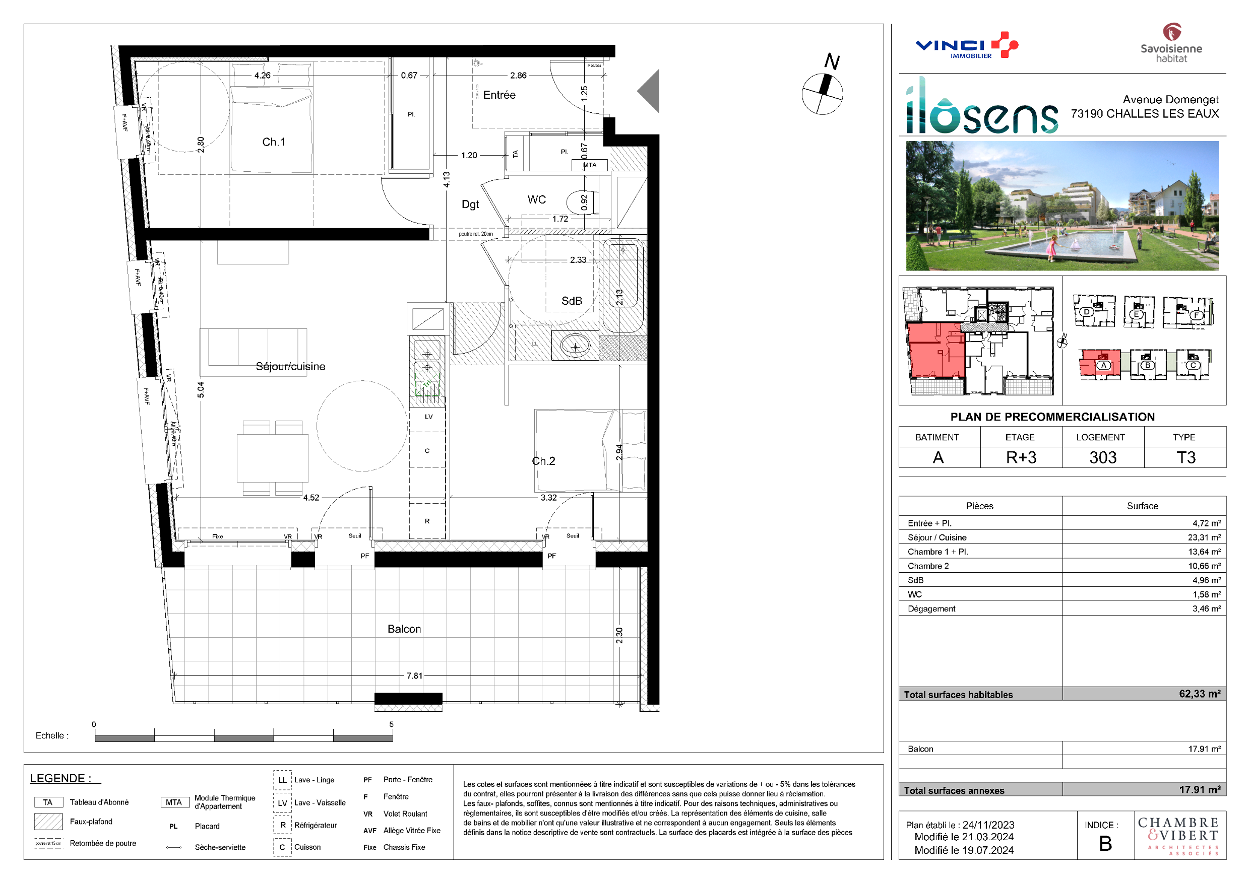 Appartement à Challes-les-Eaux 73190 image 10