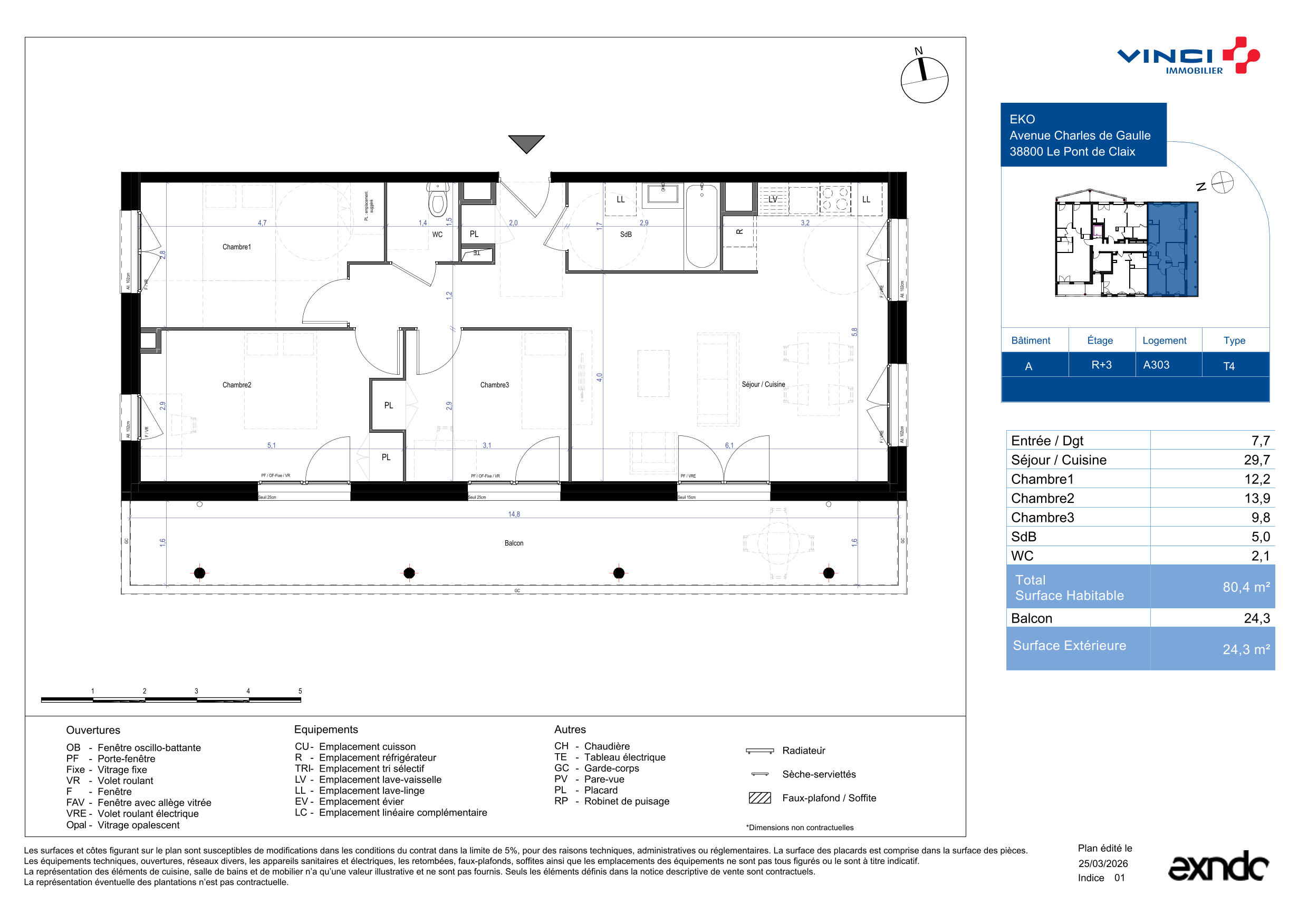 Appartement à Champagnier 38800 image 15