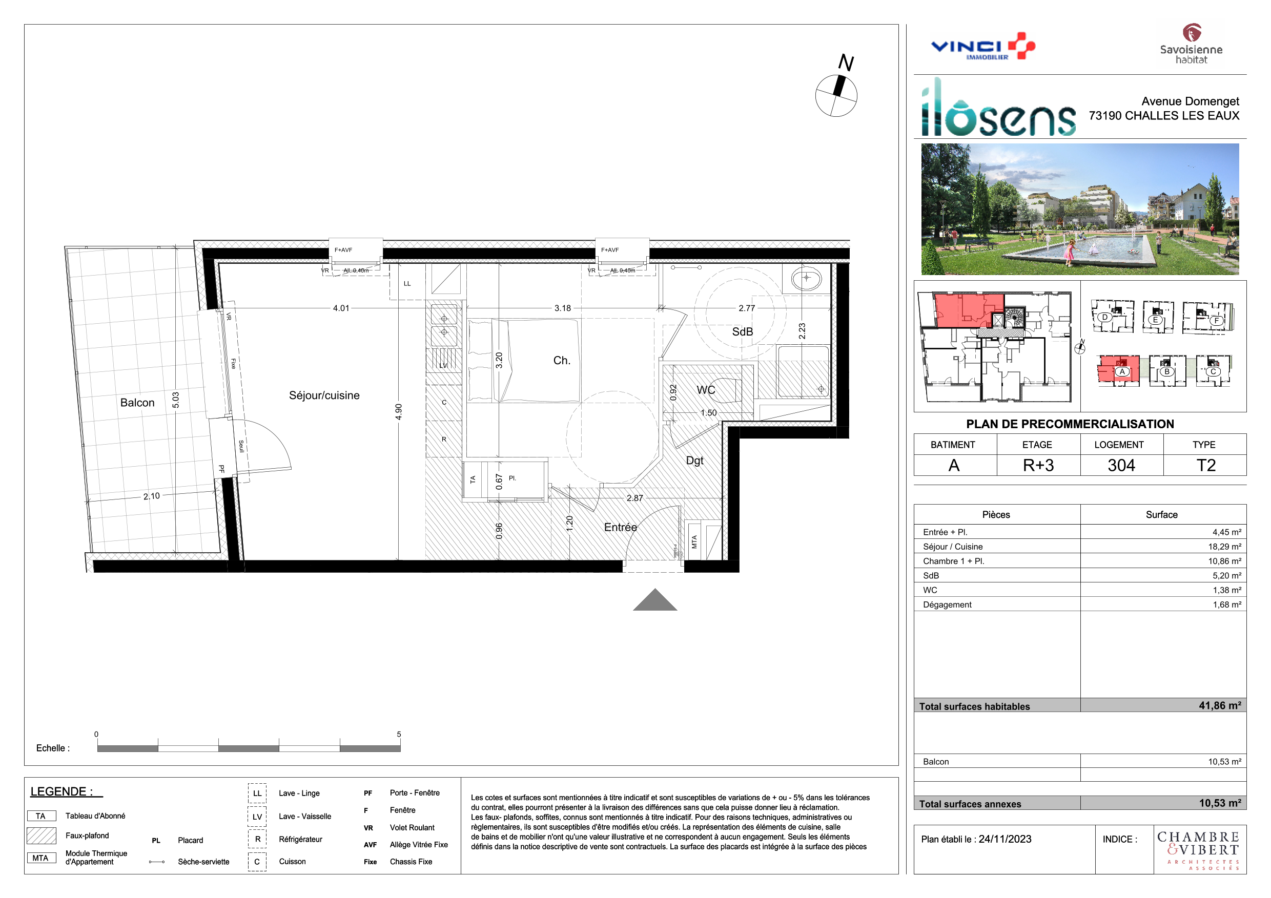 Appartement à Challes-les-Eaux 73190 image 11