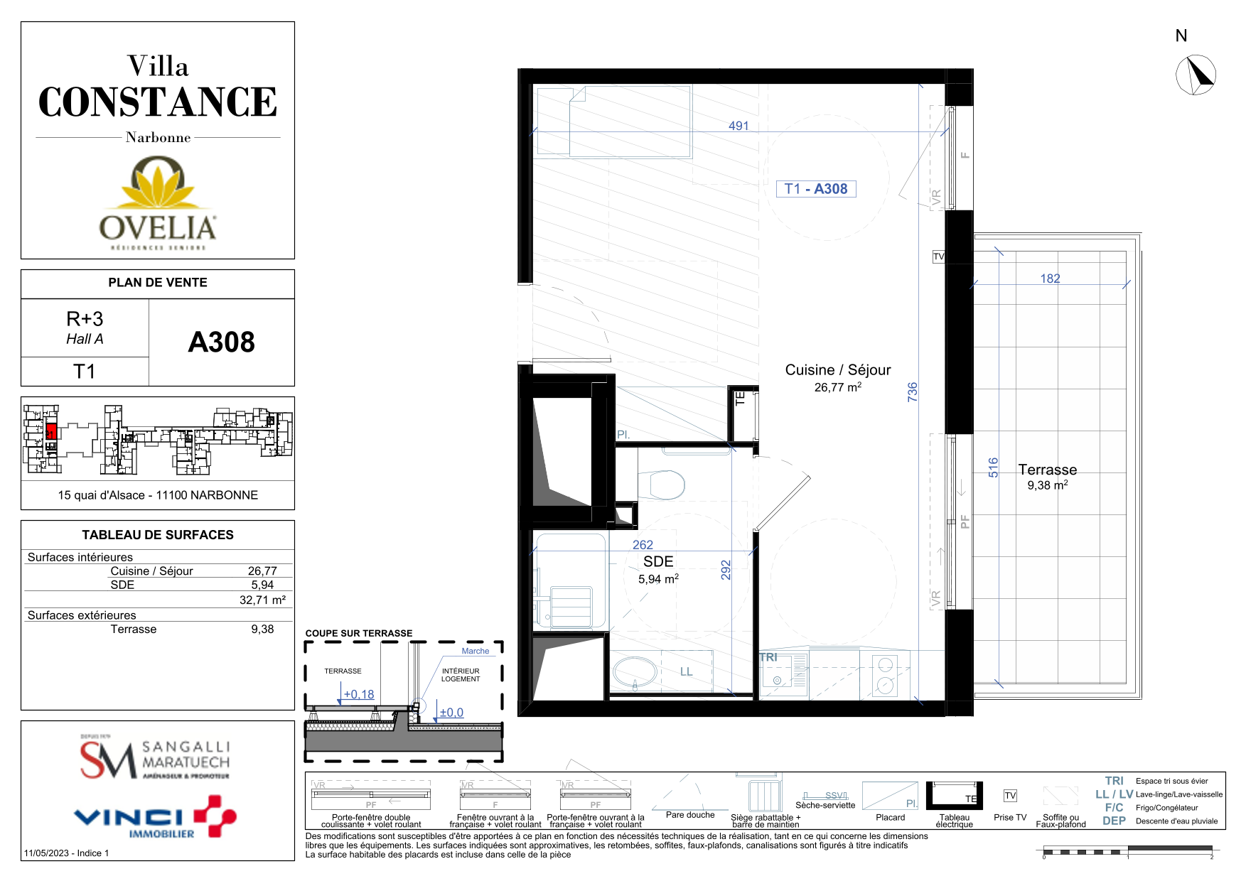 Appartement à Narbonne 11100 image 37