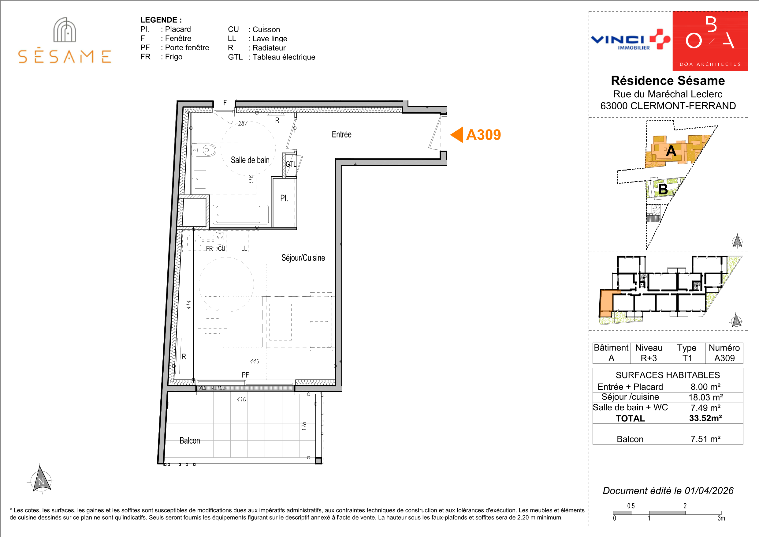 Appartement à Clermont-Ferrand 63000 image 33