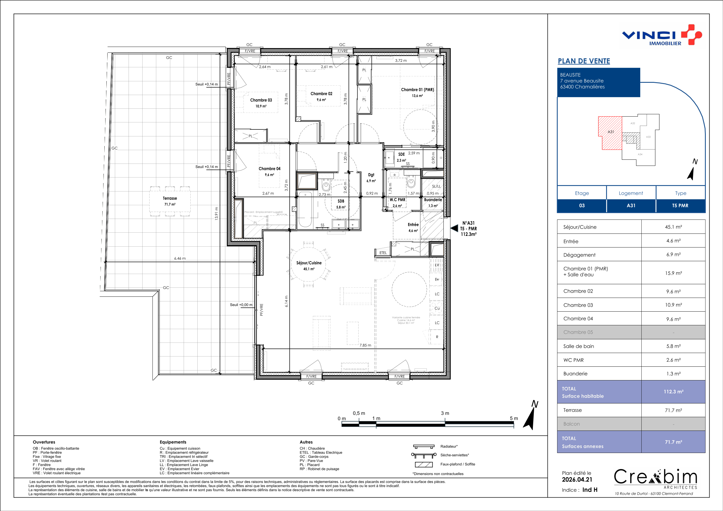 Appartement à Chamalières 63400 image 22