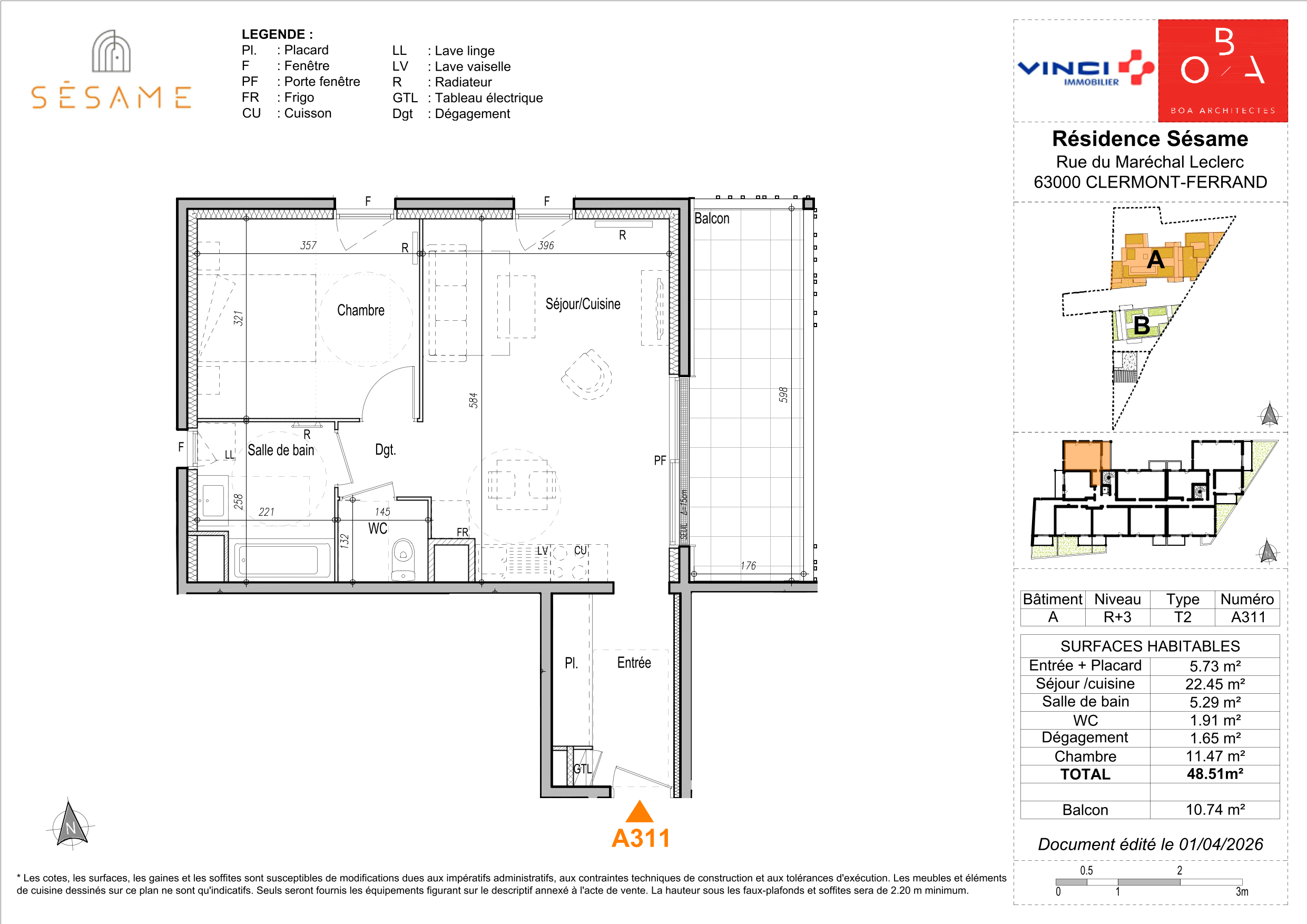 Appartement à Clermont-Ferrand 63000 image 35
