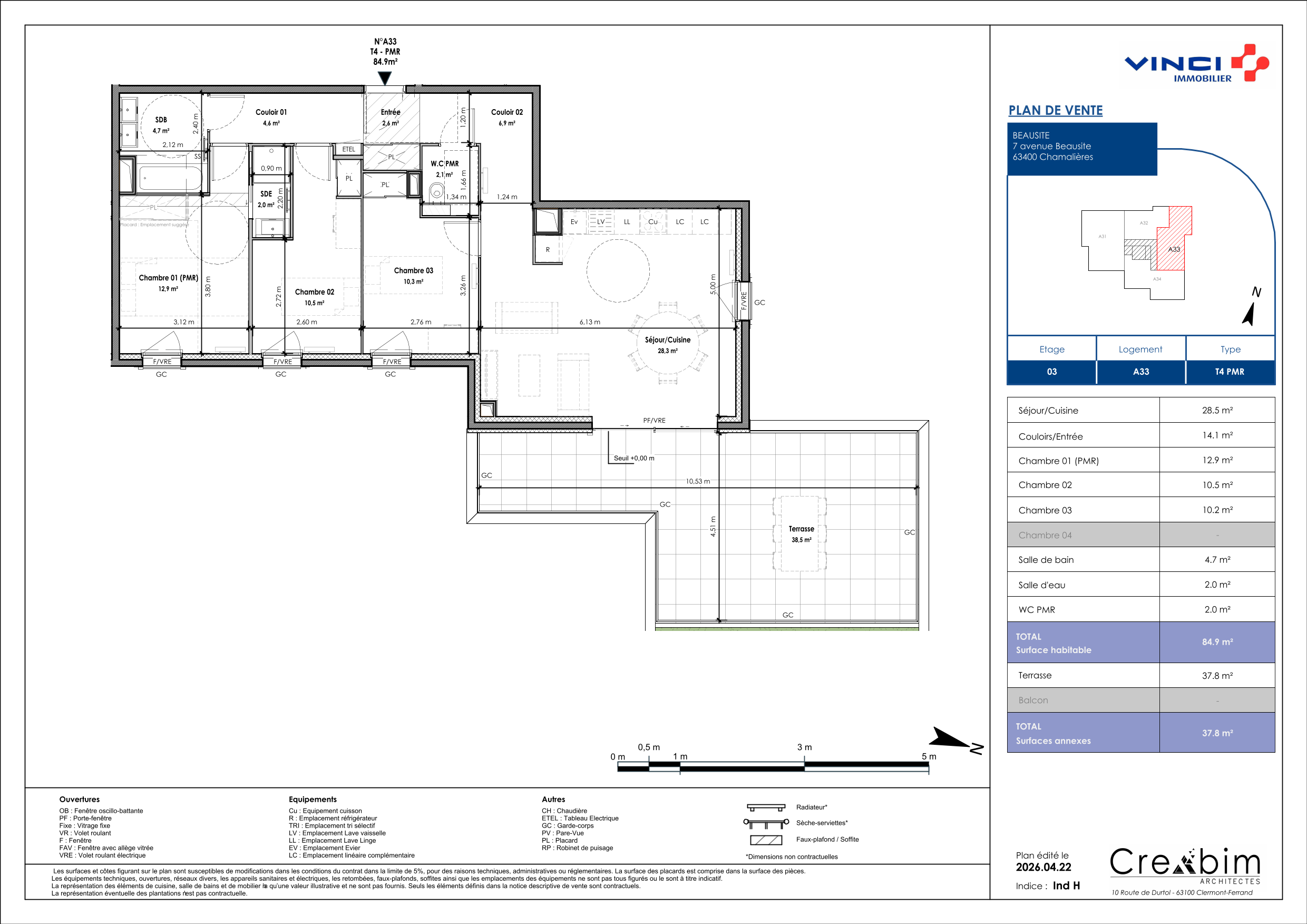 Appartement à Chamalières 63400 image 24