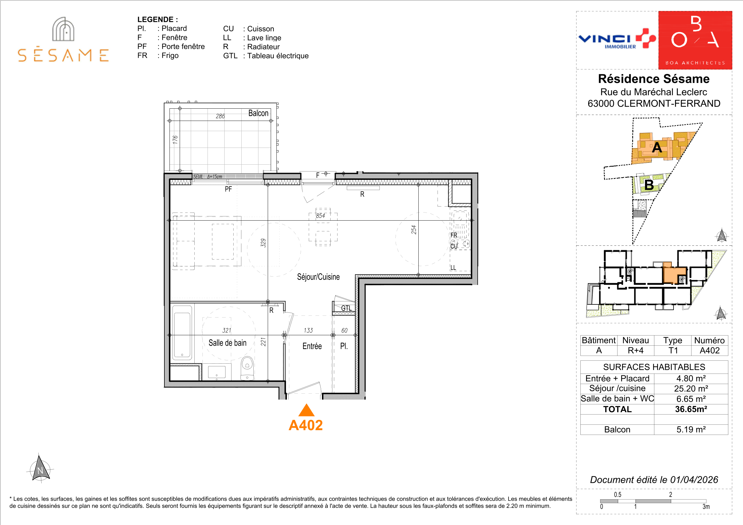 Appartement à Clermont-Ferrand 63000 image 37