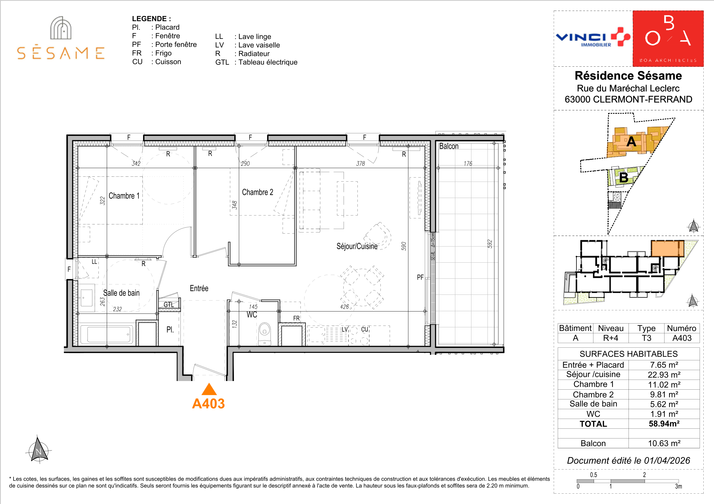 Appartement à Clermont-Ferrand 63000 image 38
