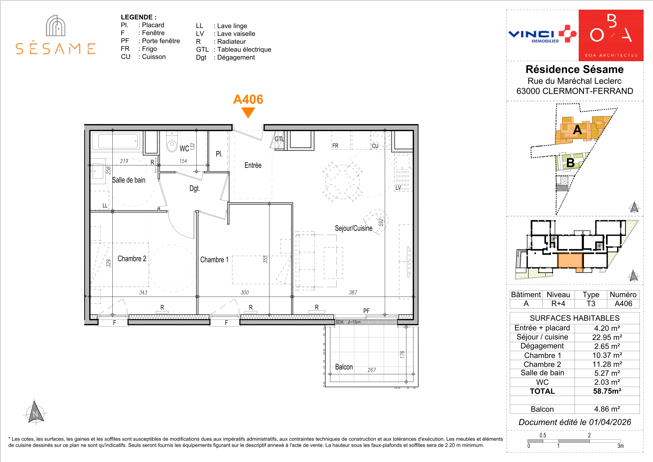 Appartement à Clermont-Ferrand 63000 image 41