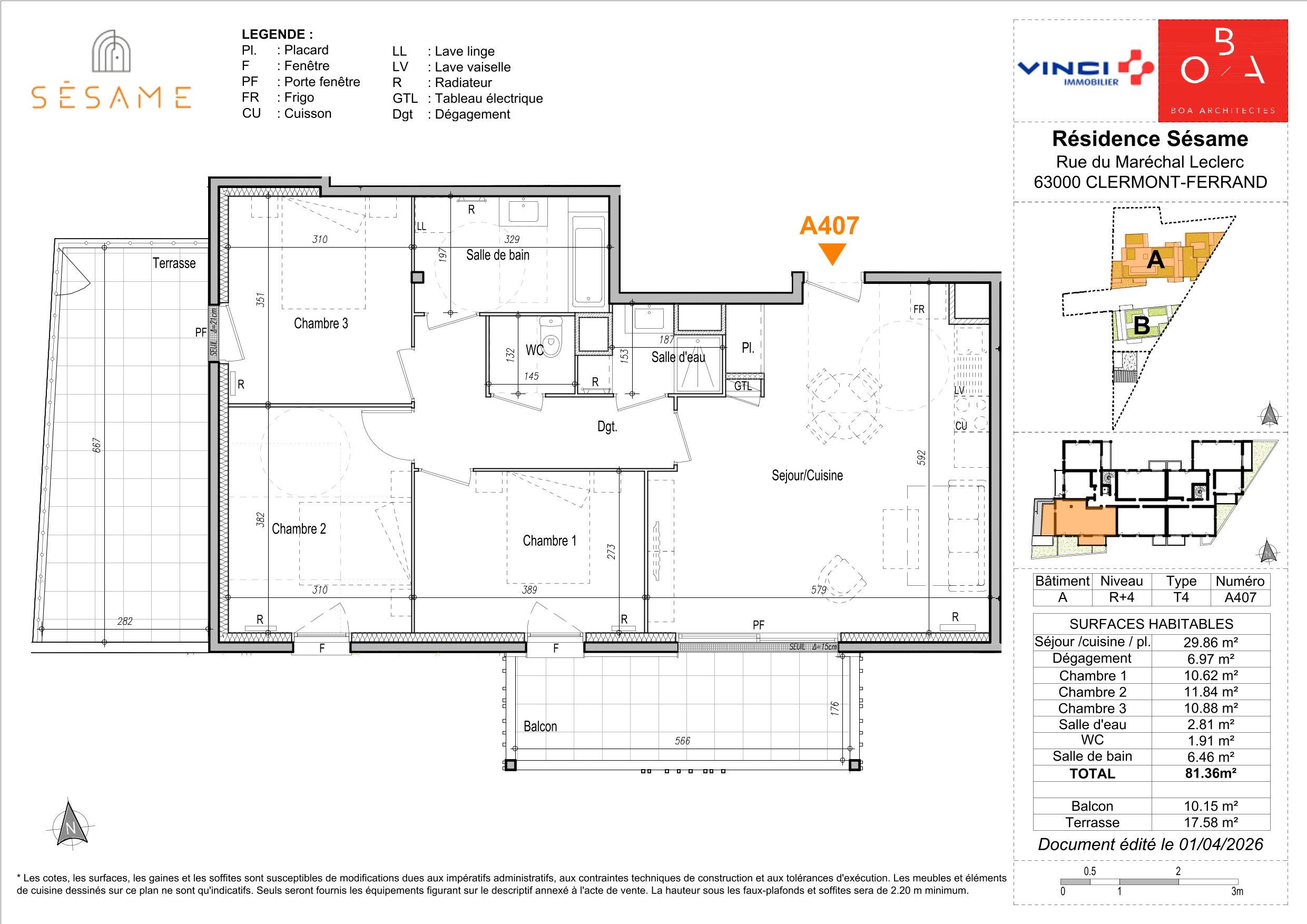 Appartement à Clermont-Ferrand 63000 image 42