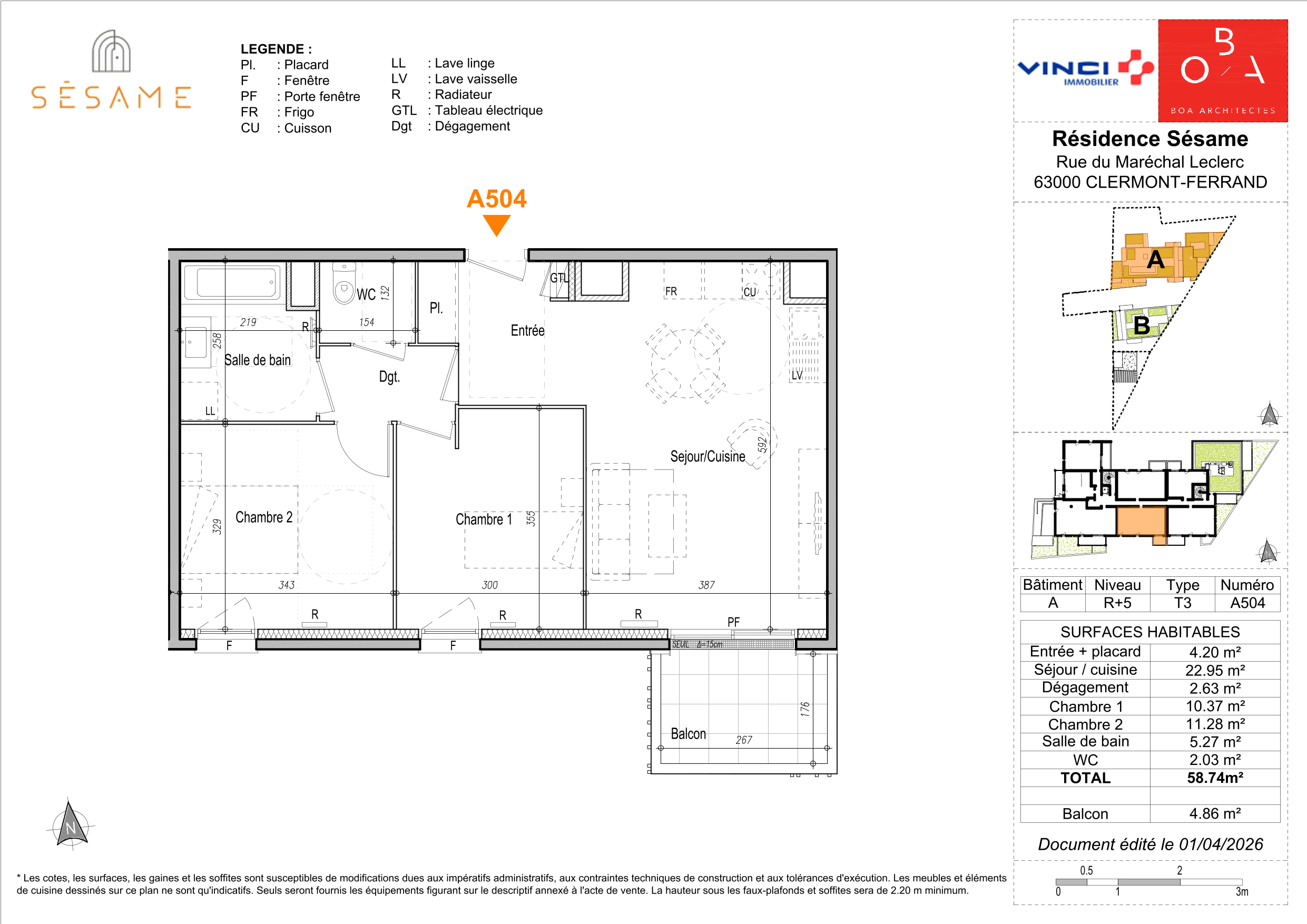 Appartement à Clermont-Ferrand 63000 image 48