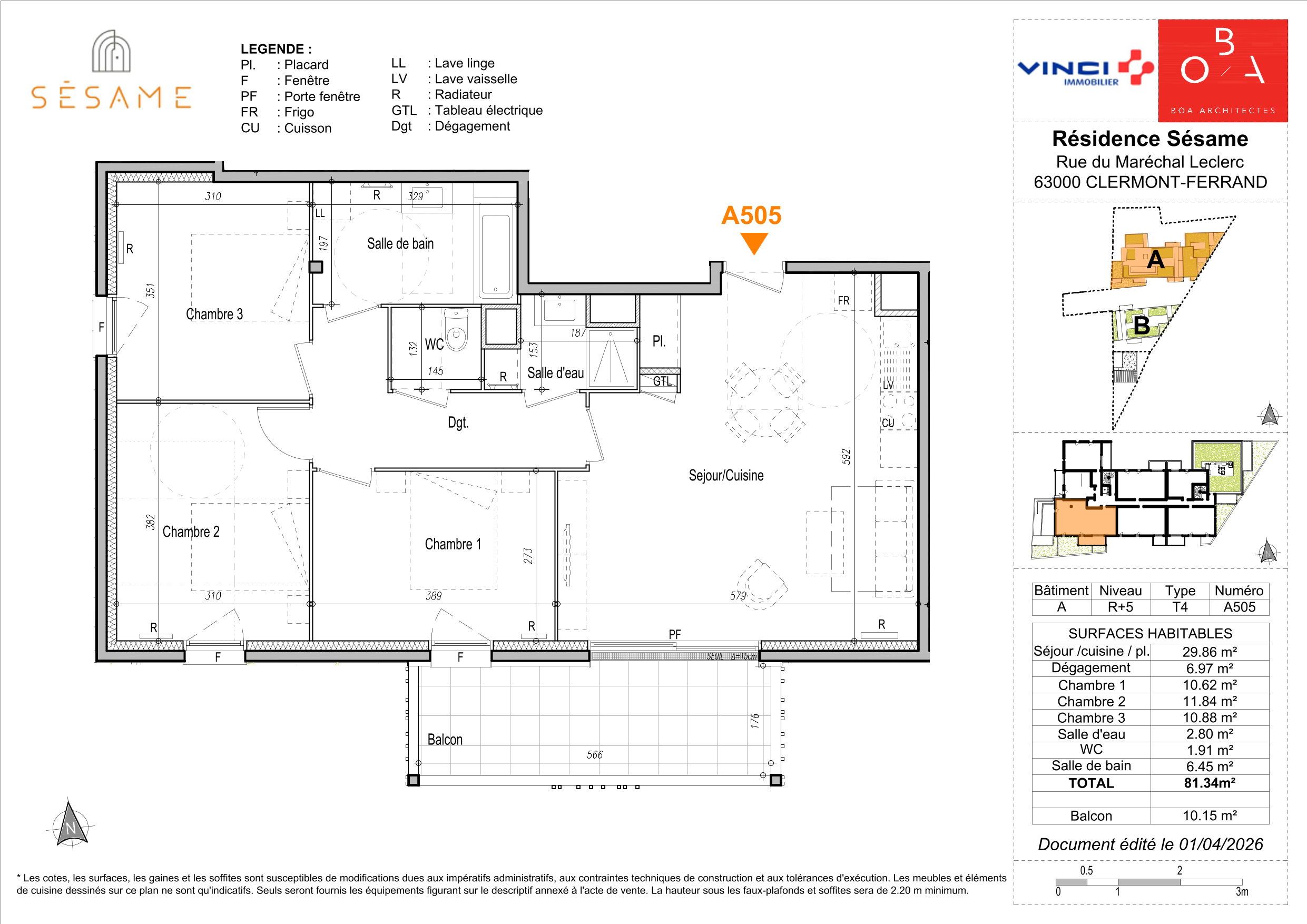 Appartement à Clermont-Ferrand 63000 image 49