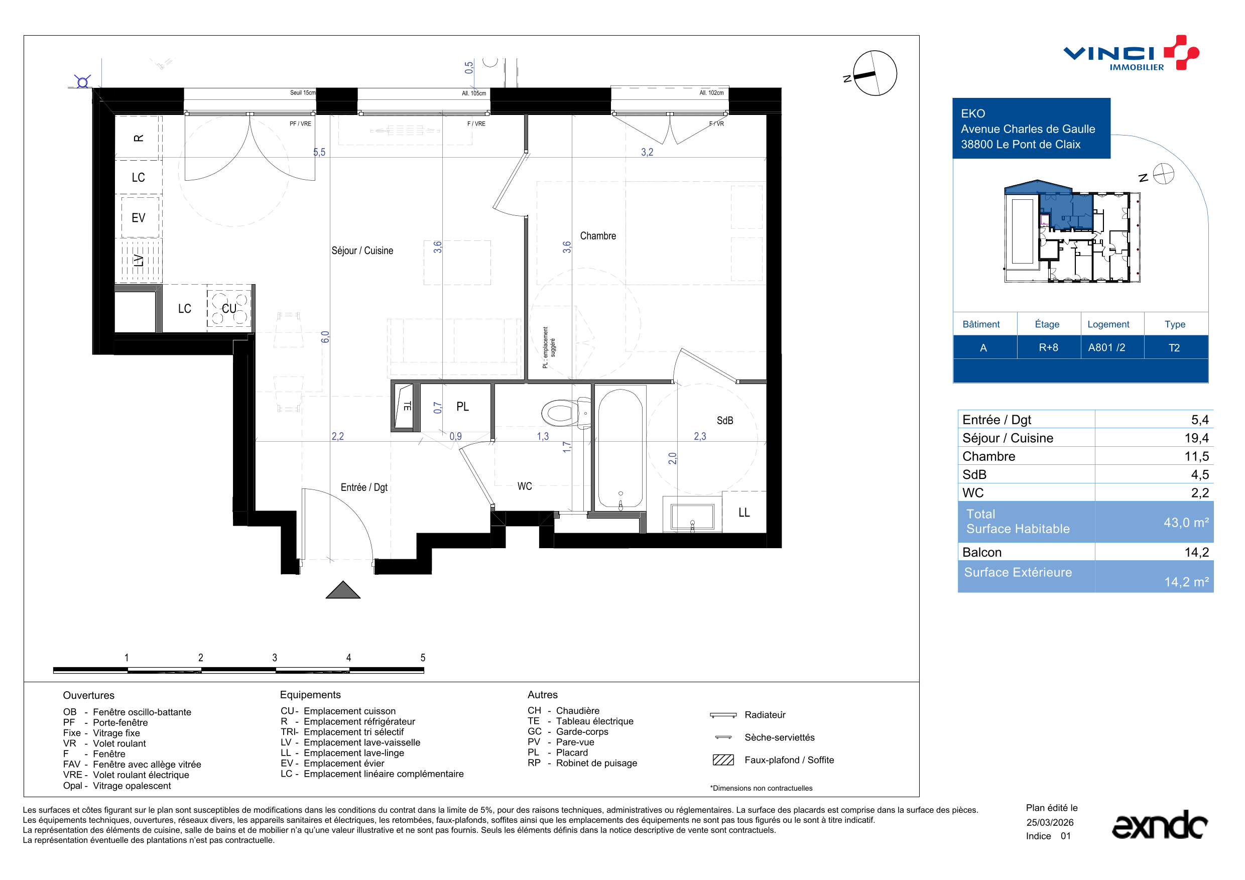 Appartement à Champagnier 38800 image 33