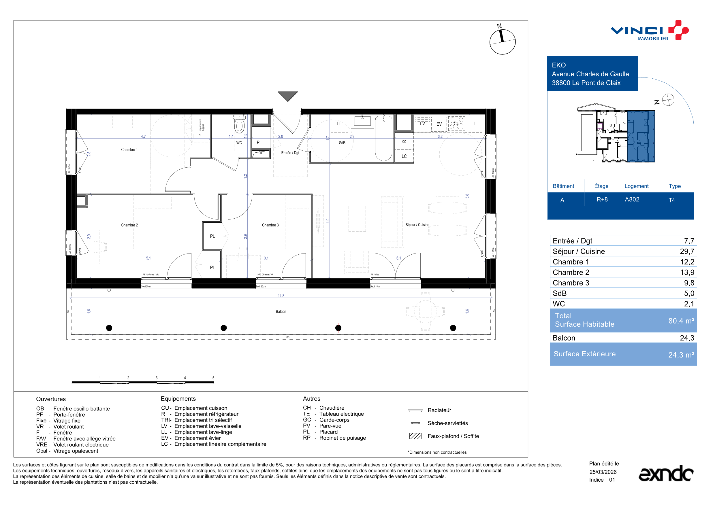 Appartement à Champagnier 38800 image 34