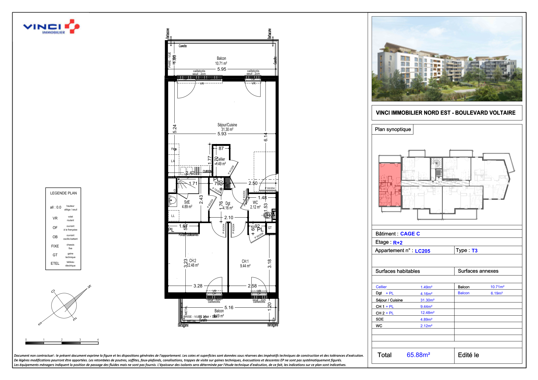Appartement à Dijon 21000 image 15
